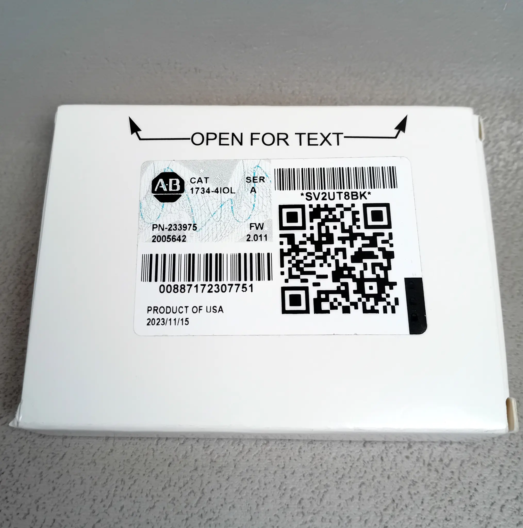 Produktfoto 1 von Allen Bradley 1734-4IOL NEU OVP