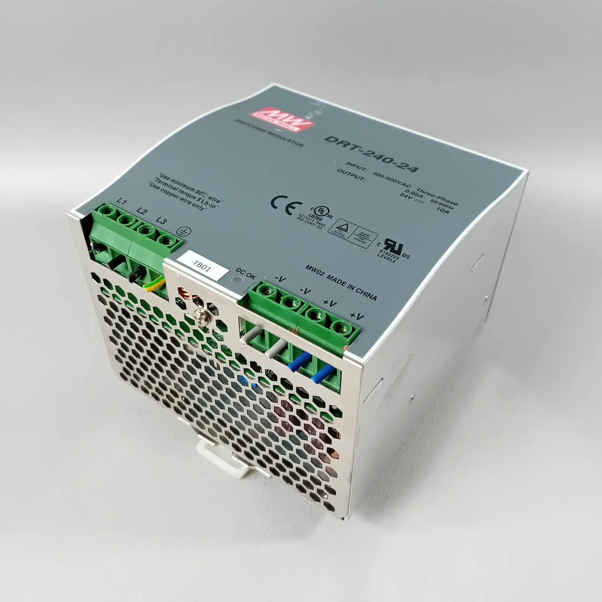 Produktfoto 1 von Mean Well DRT-240-24 Switching Regulator
