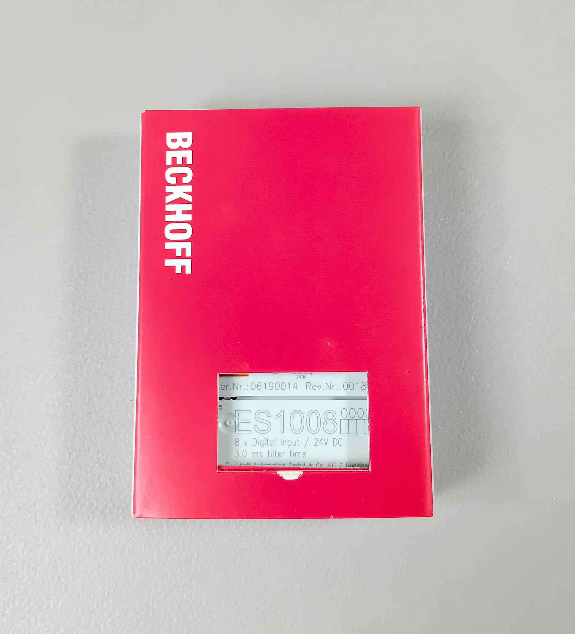 Produktfoto 1 von Beckhoff ES1008 / ES 1008 NEU OVP