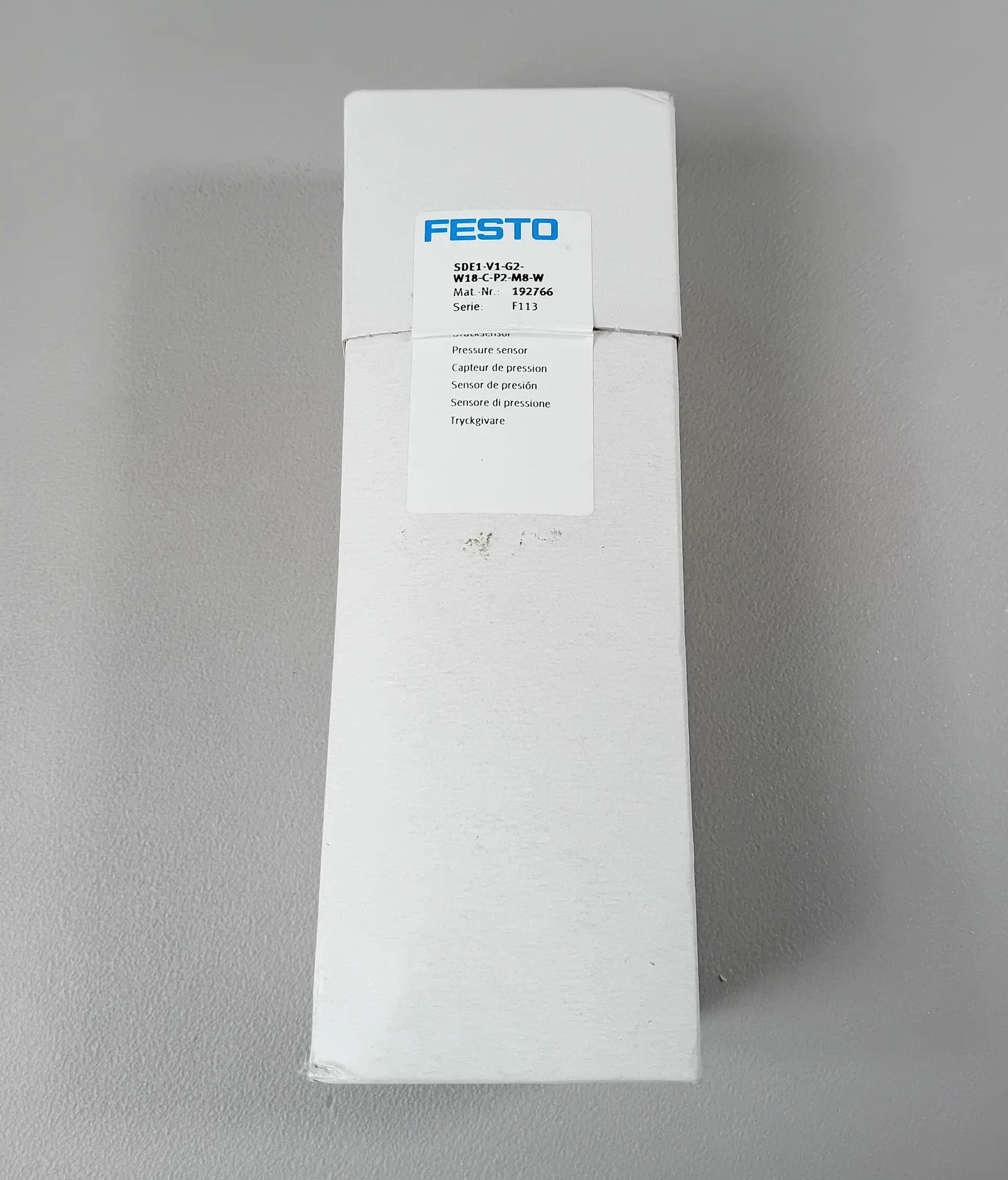 Produktfoto 1 von Festo 192766 SDE1-V1-G2-W18-C-P2-M8-W NEU OVP versiegelt