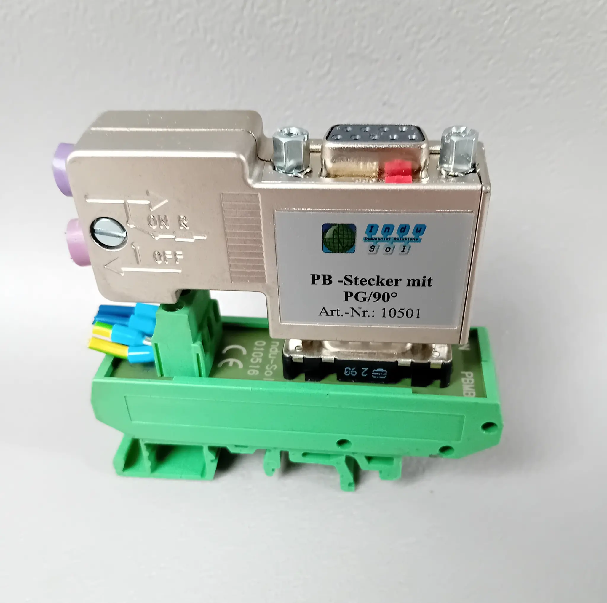 Produktfoto 1 von Indu-Sol 10501 PB-Stecker