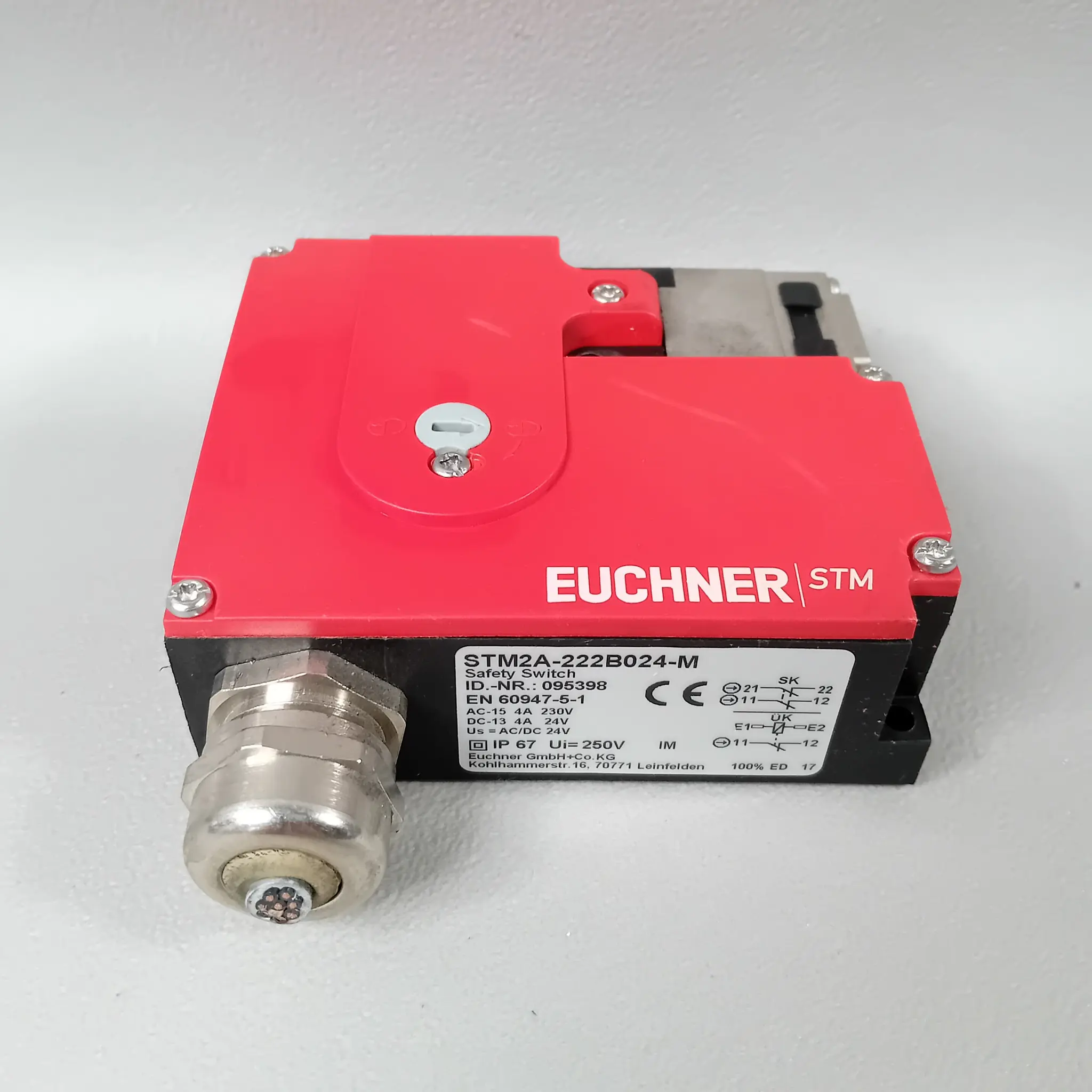 Produktfoto 1 von Euchner 095398 STM2A-222B024-M Safety Switch