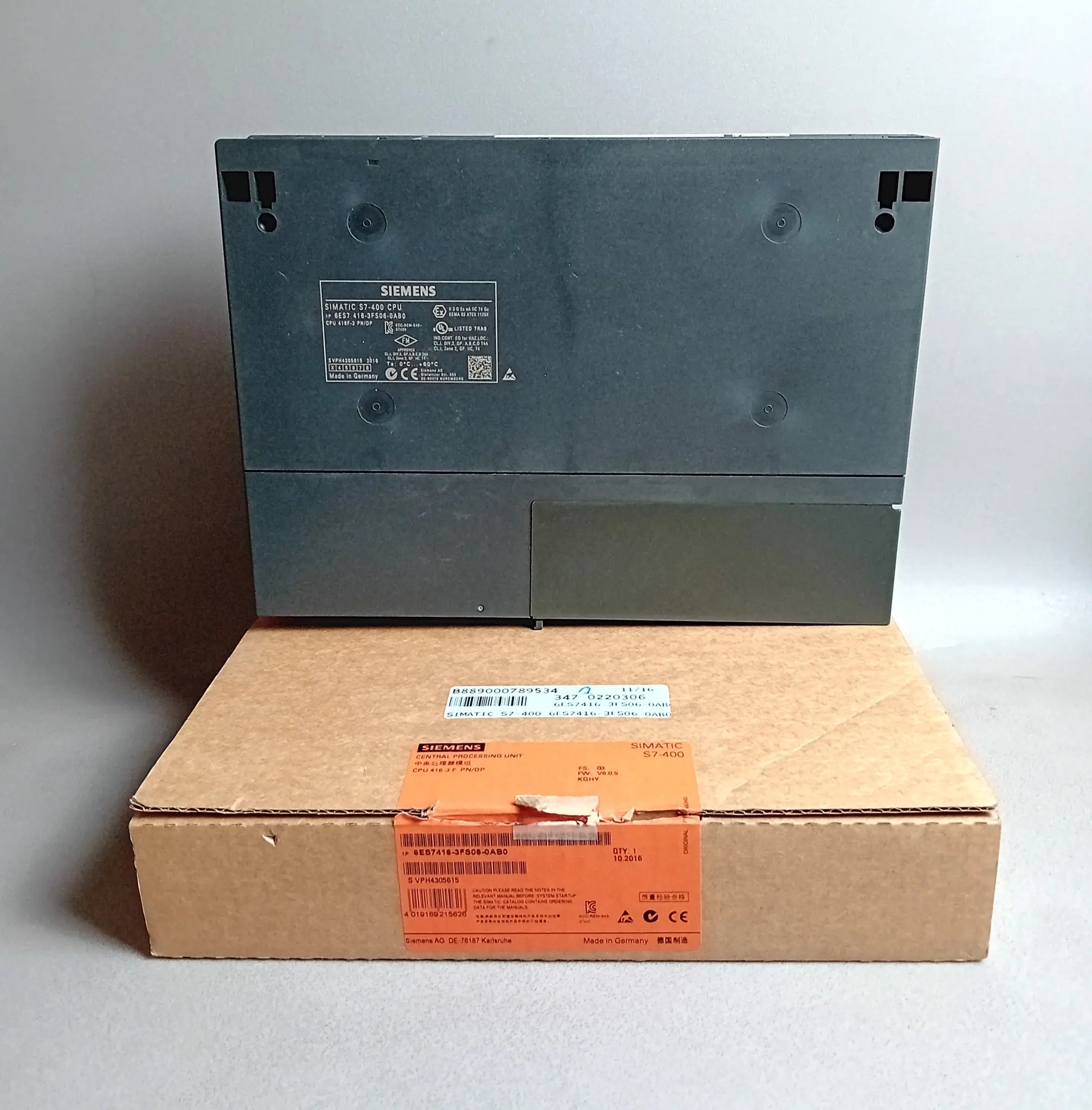 Produktfoto 1 von Siemens 6ES7 416-3FS06-0AB0 refurbished