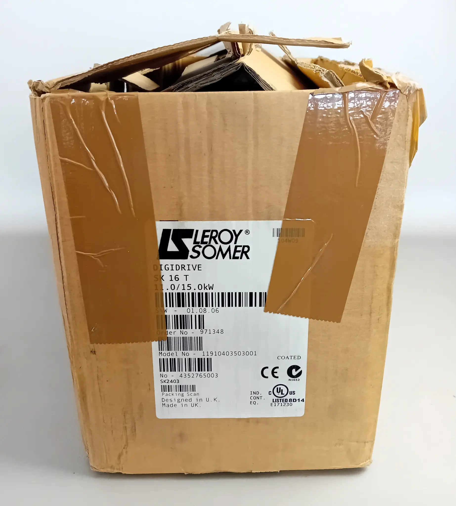 Produktfoto 1 von Leroy Somer SK2403 SK16T NEU OVP Siegel offen