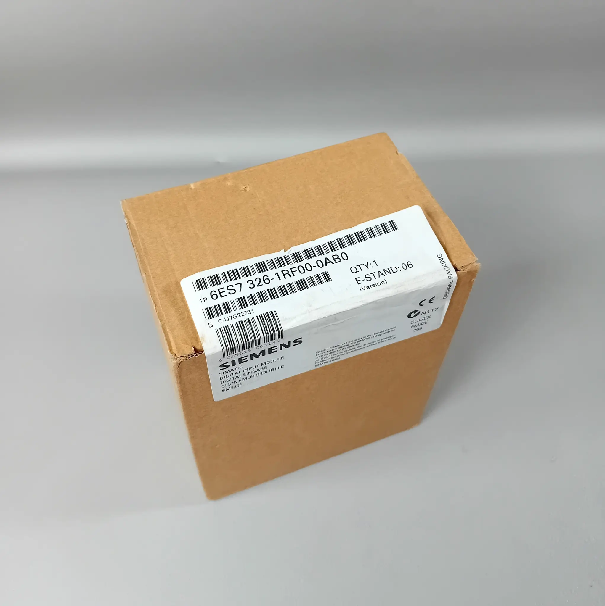 Produktfoto 1 von Siemens 6ES7 326-1RF00-0AB0 / 6ES7326-1RF00-0AB0 NEU OVP Siegel offen