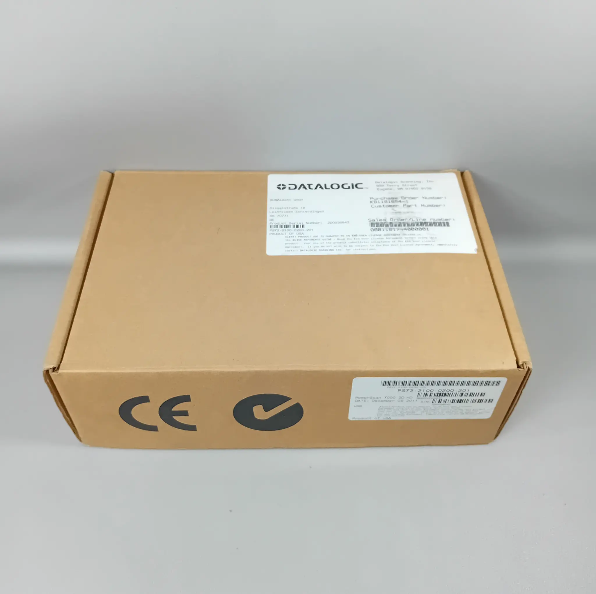 Produktfoto 1 von Datalogic PowerScan 7000 2D PS72-2100-0200-201 NEU OVP
