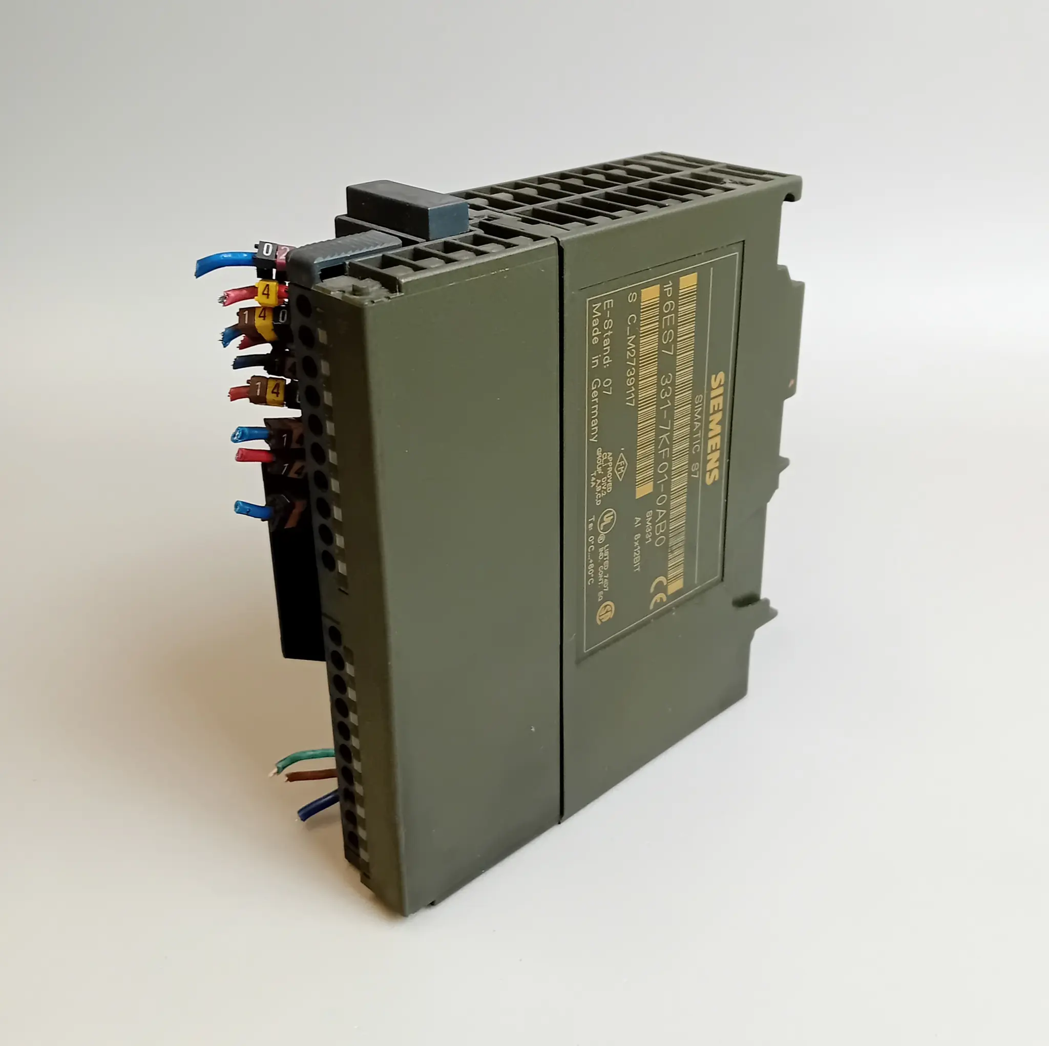 Produktfoto 1 von Siemens 6ES7 331-7KF01-0AB0 / 6ES7331-7KF01-0AB0 ohne Klappe