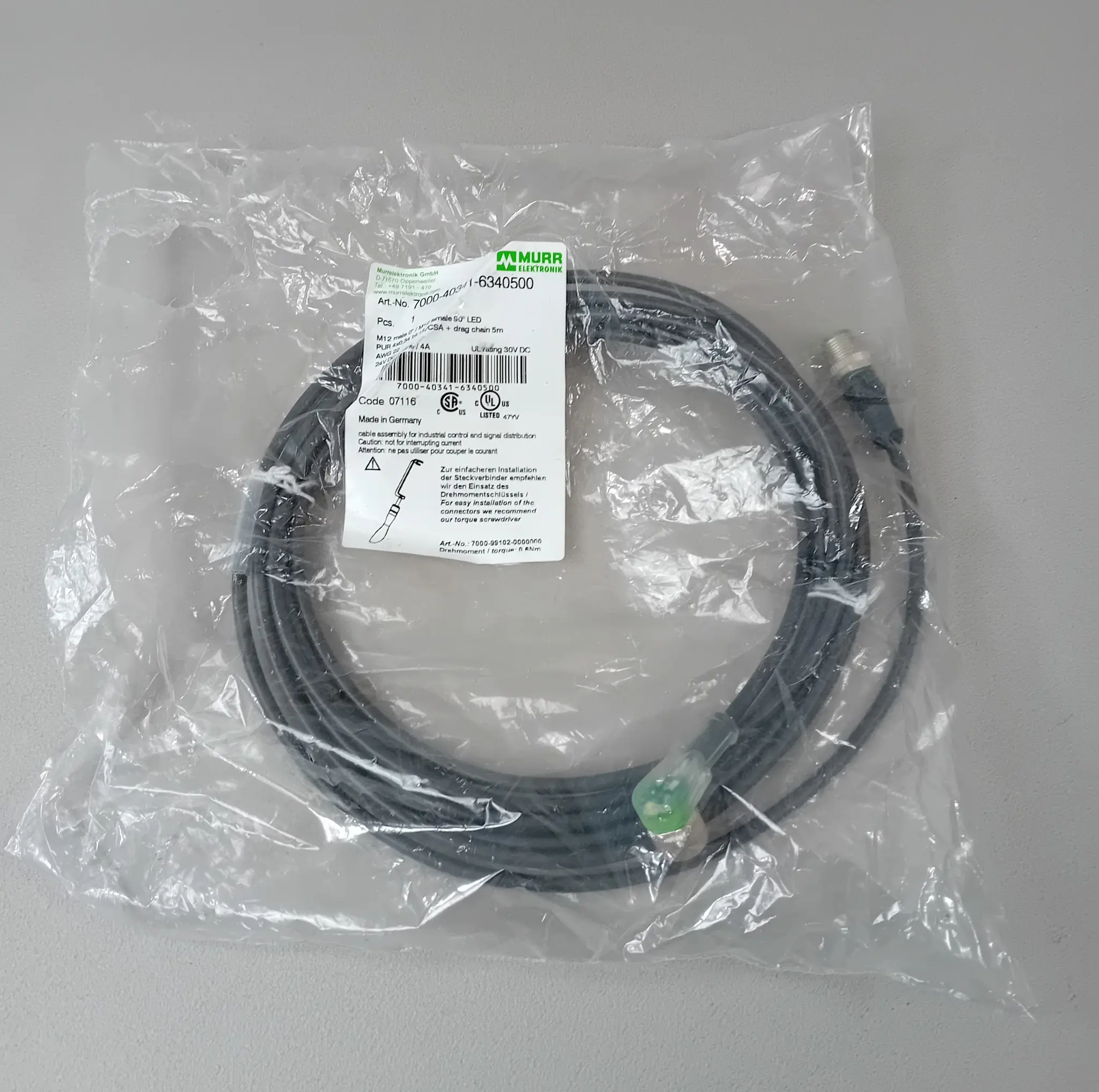 Produktfoto 1 von Murr 7000-40341-6340500 NEU OVP