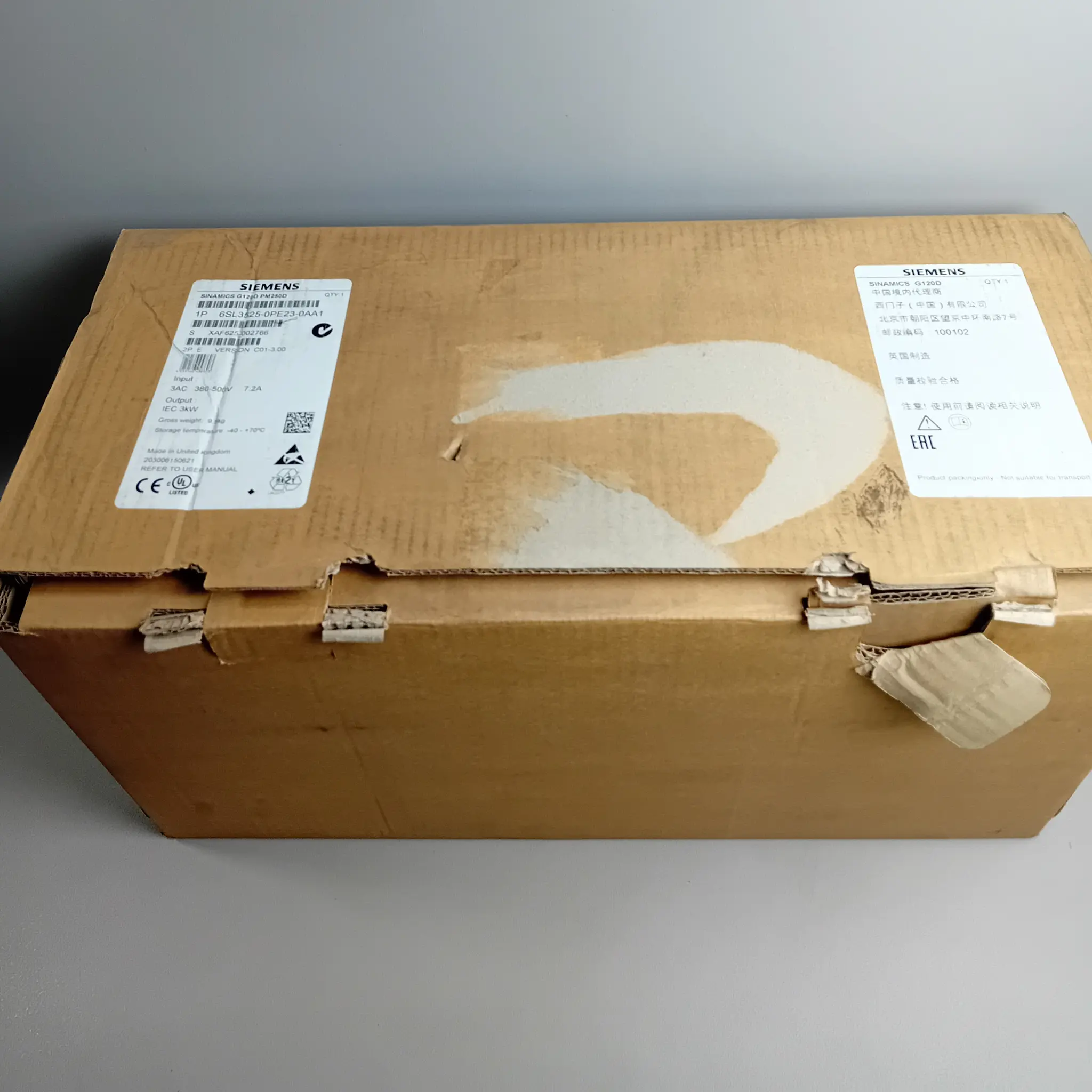 Produktfoto 1 von Siemens 6SL3 525-0PE23-0AA1 / 6SL3525-0PE23-0AA1 NEU OVP