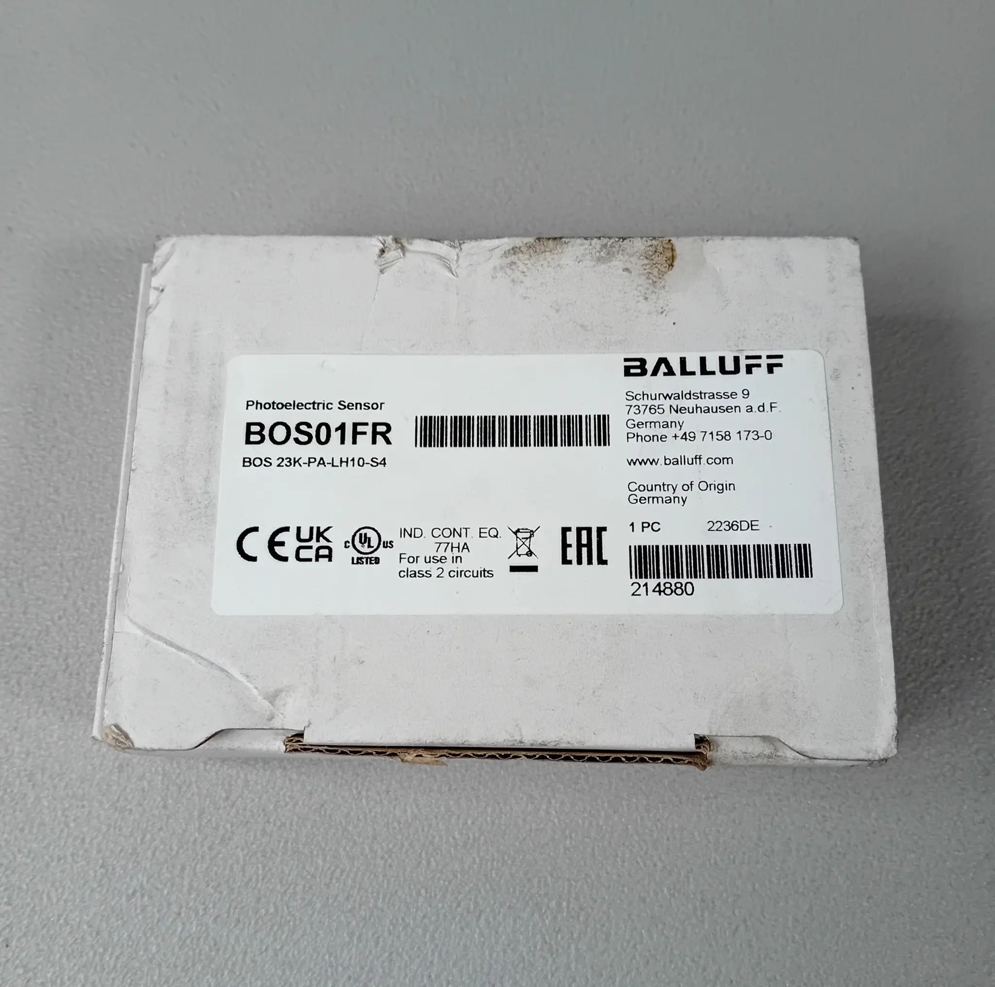 Produktfoto 1 von Balluff BOS01FR BOS 23K-PA-LH10-S4 mit OVP
