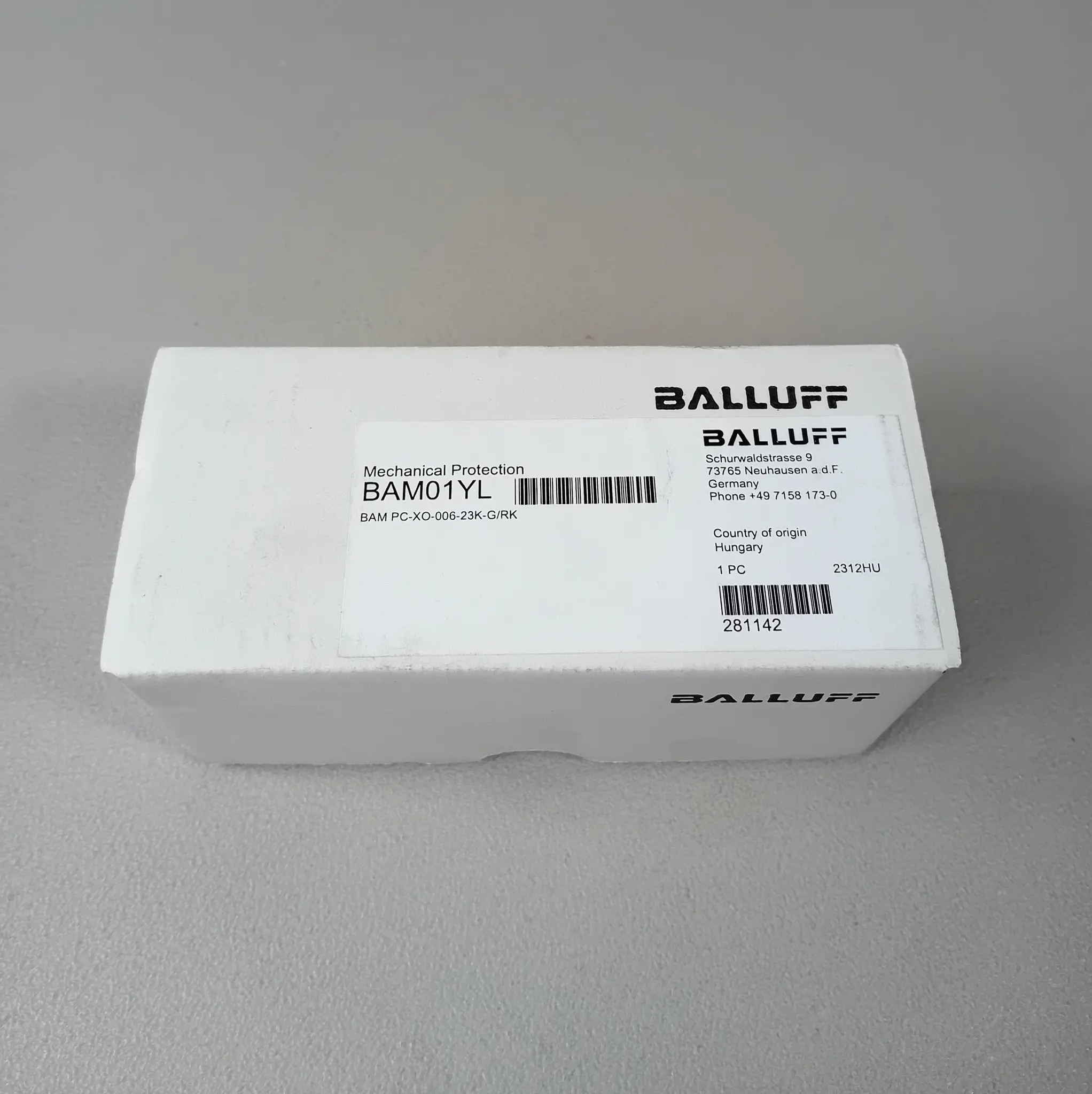 Produktfoto 1 von Balluff BAM01YL BAM PC-XO-006-23K-G/RK NEU OVP