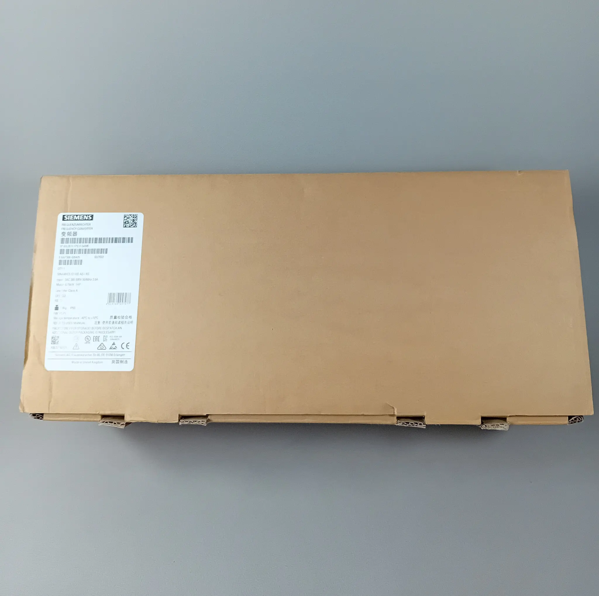 Produktfoto 1 von Siemens 6SL3 511-1PE17-5AM0 / 6SL3511-1PE17-5AM0 NEU OVP