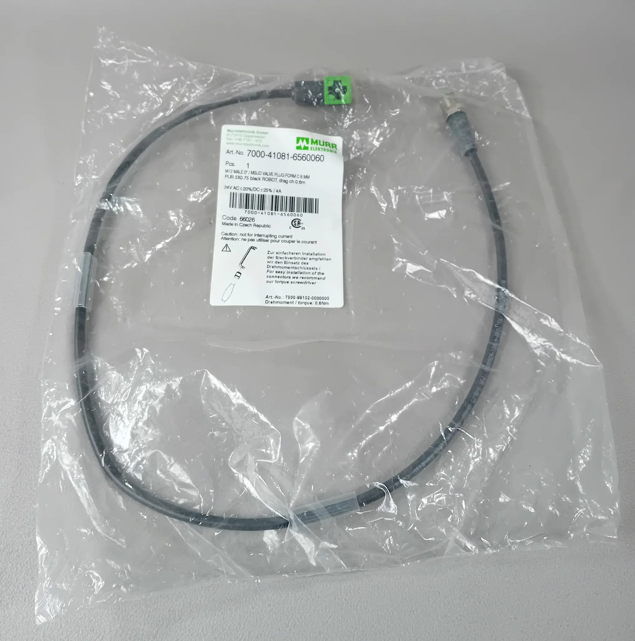 Produktfoto 1 von Murr 7000-41081-6560060 NEU OVP