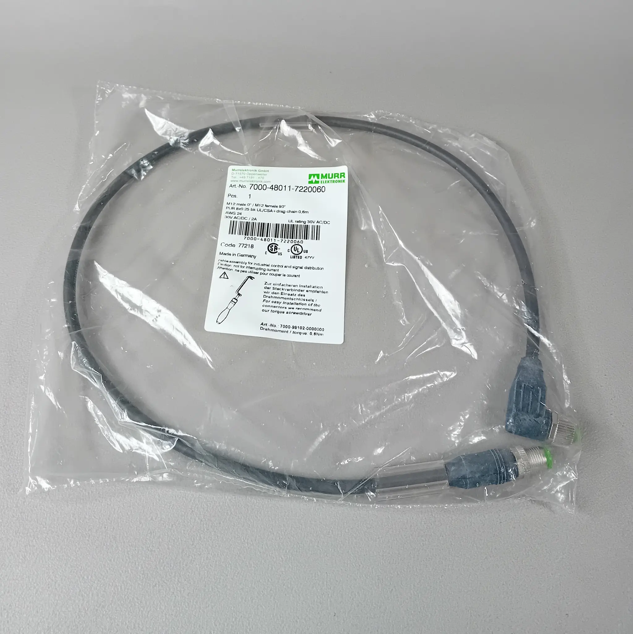 Produktfoto 1 von Murr 7000-48011-7220060 NEU OVP