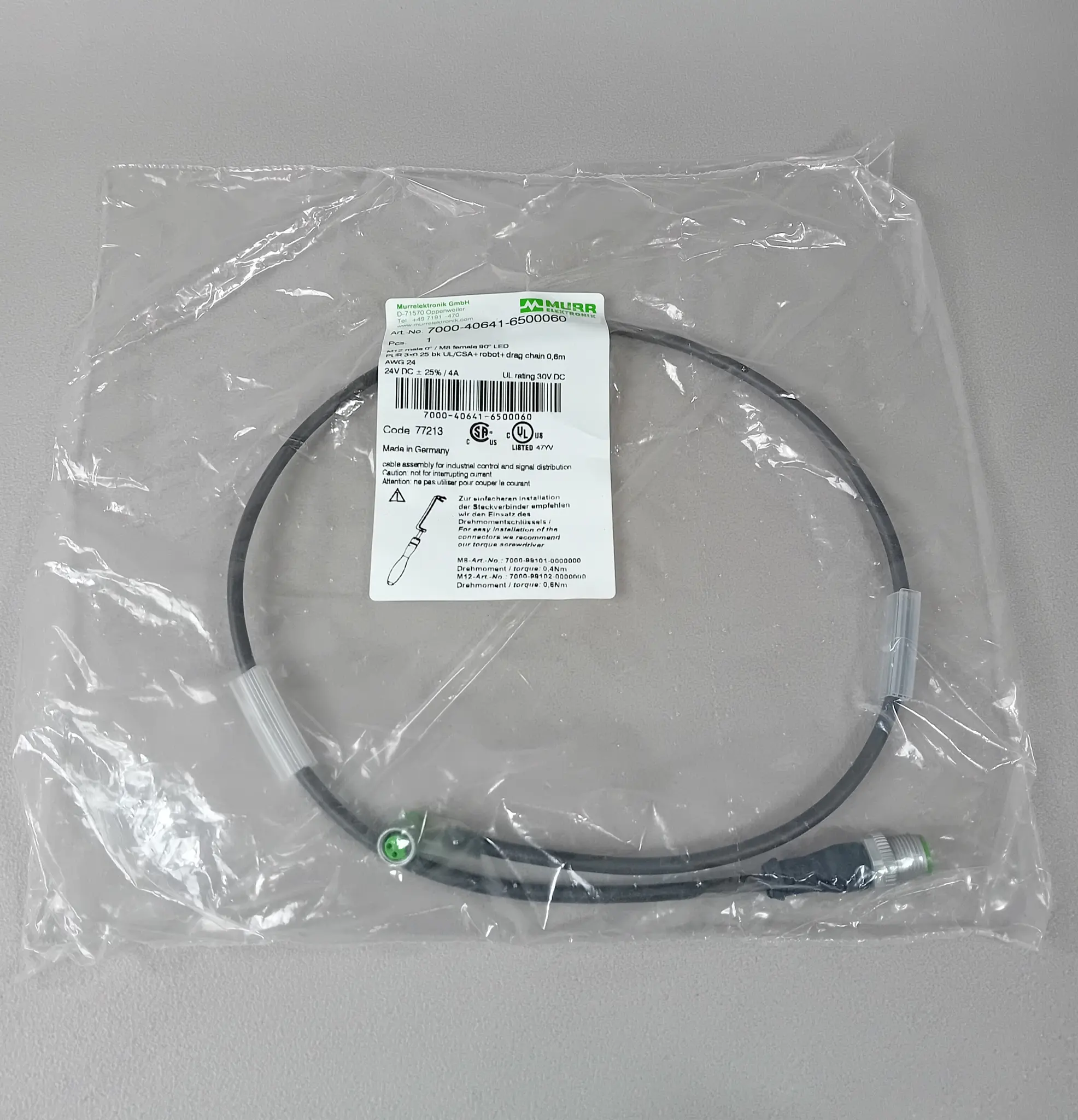 Produktfoto 1 von Murr 7000-40641-6500060 NEU OVP