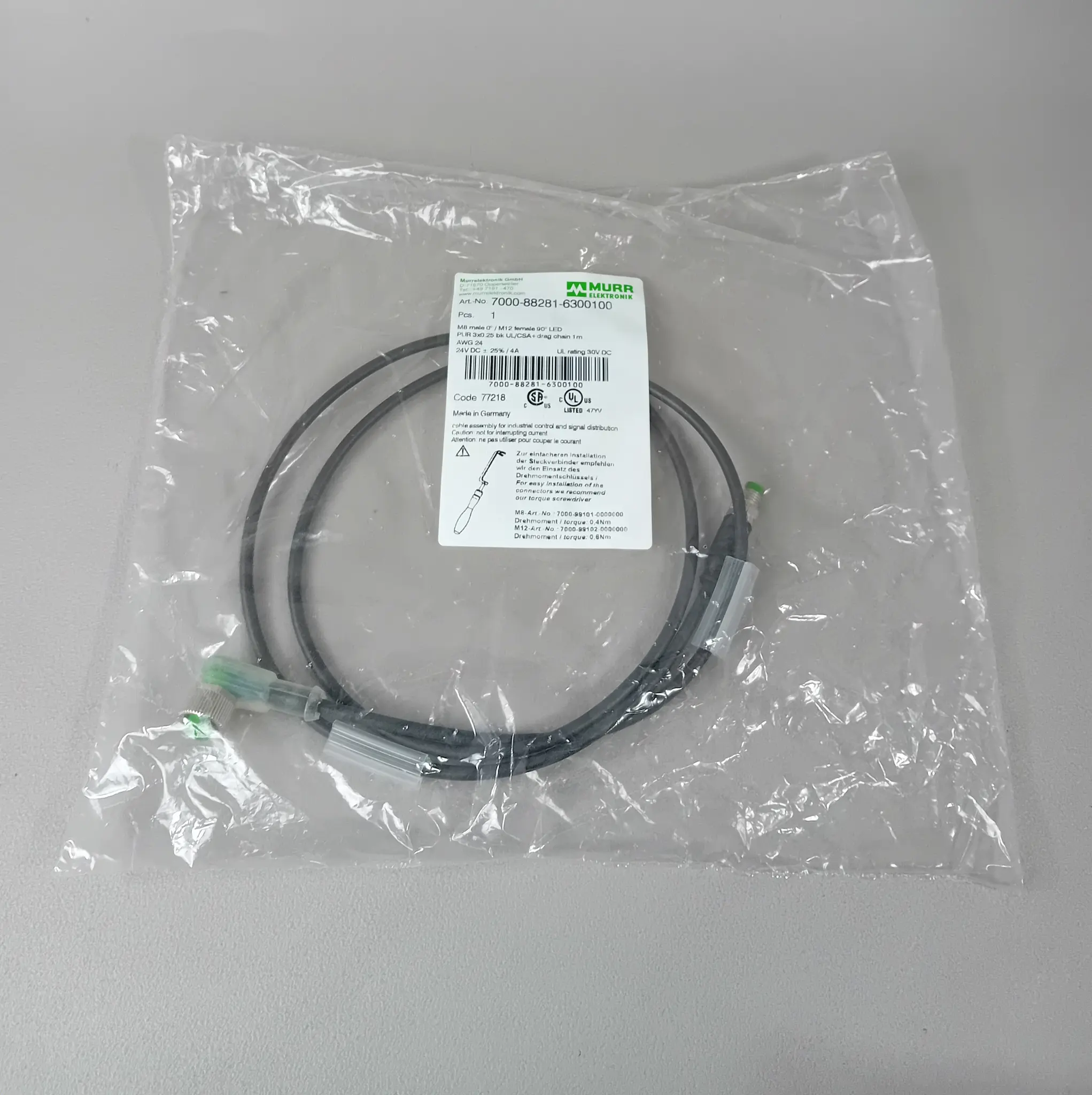 Produktfoto 1 von Murr 7000-88281-6300100 NEU OVP