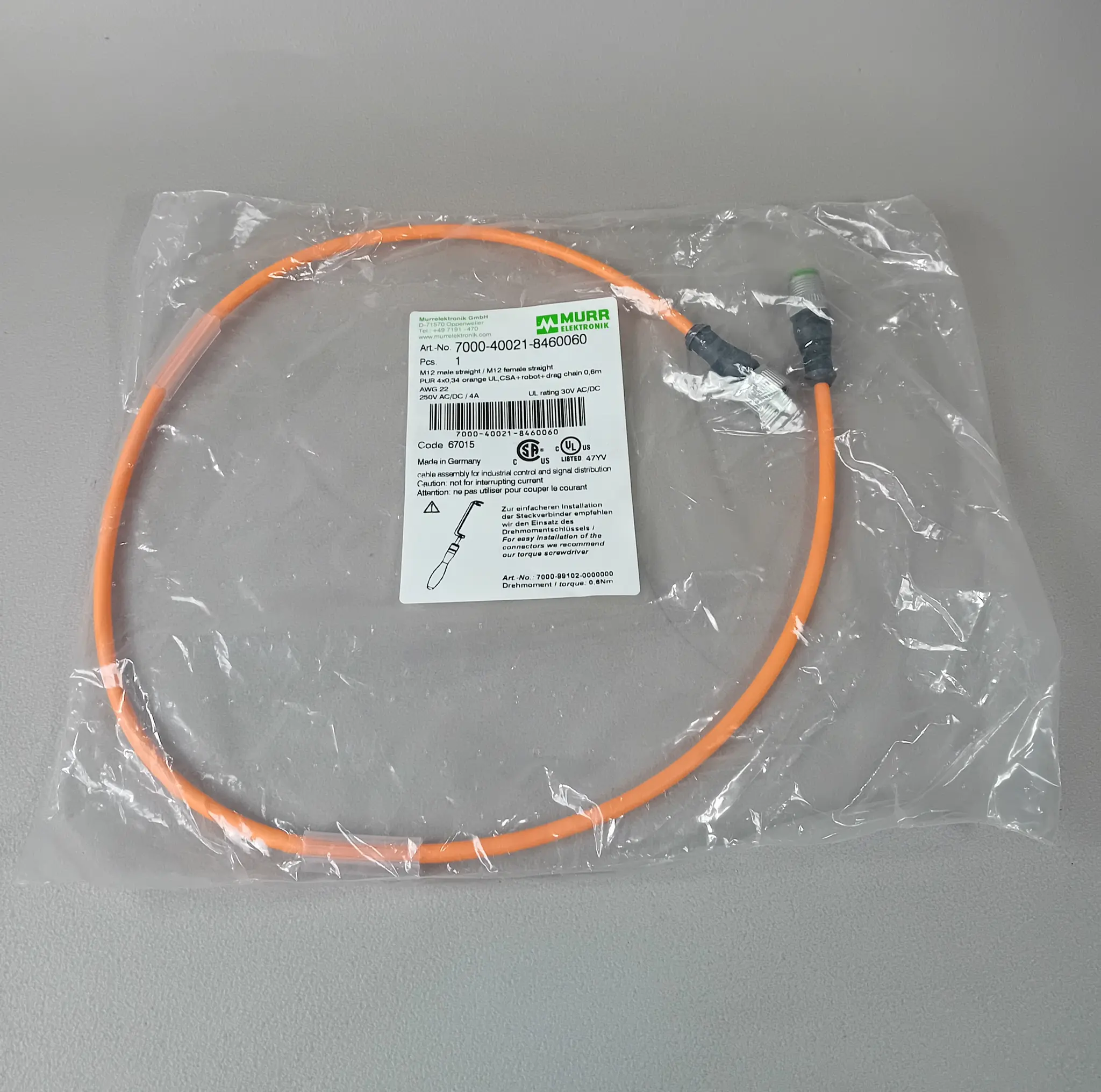 Produktfoto 1 von Murr 7000-40021-8460060 NEU OVP