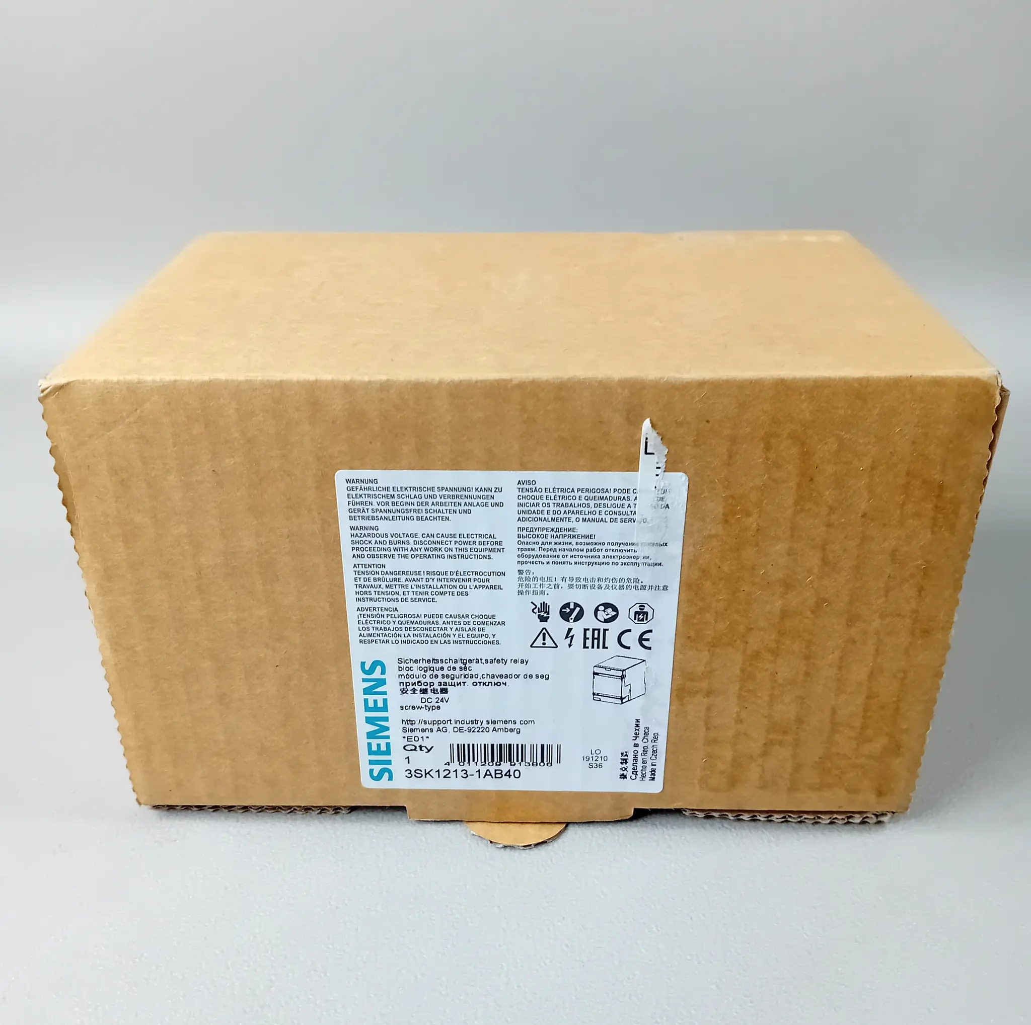Produktfoto 1 von Siemens 3SK1213-1AB40 NEU OVP