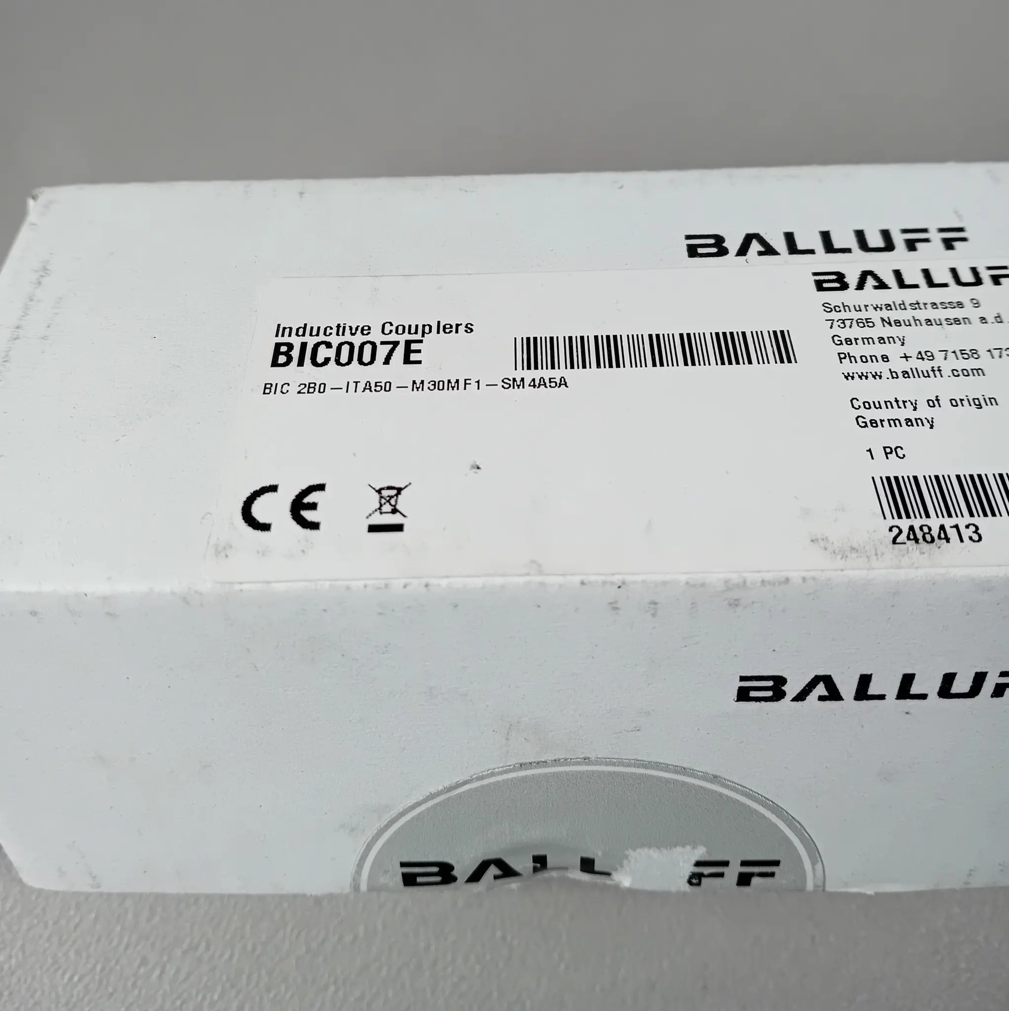 Produktfoto 1 von Balluff BIC007E BIC 2B0-ITA50-M30MF1-SM4A5A NEU OVP Siegel offen