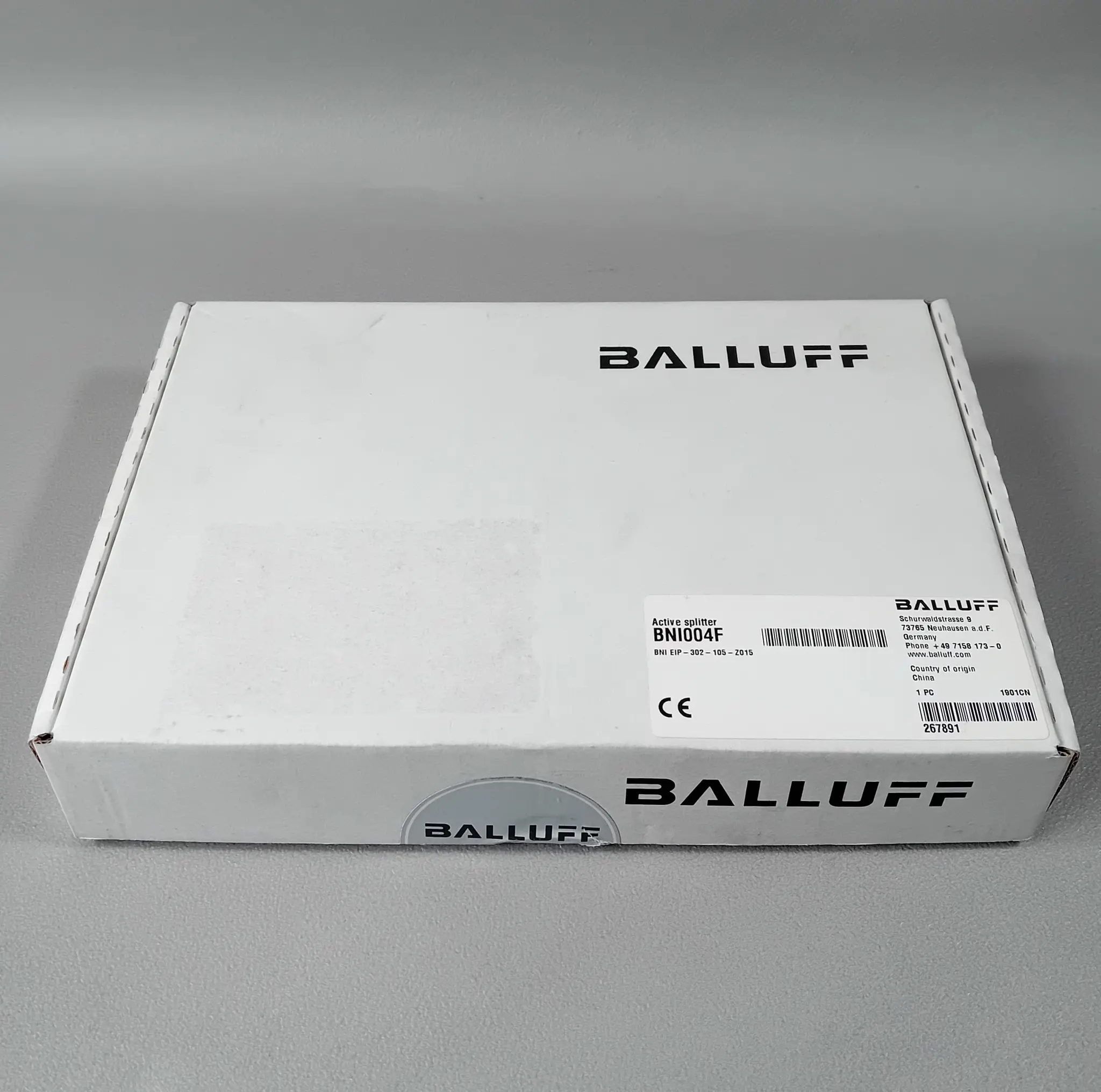 Produktfoto 1 von Balluff BNI004F BNI EIP-302-105-Z015 NEU OVP