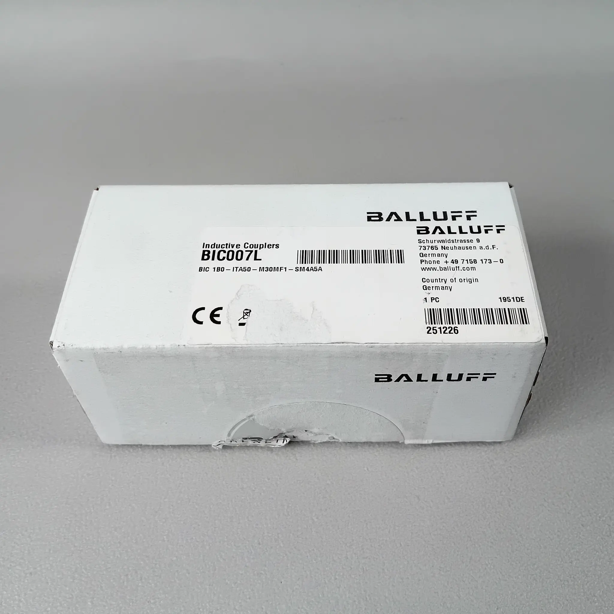 Produktfoto 1 von Balluff BIC007L BIC 1B0-ITA50-M30MF1-SM4A5A NEU OVP