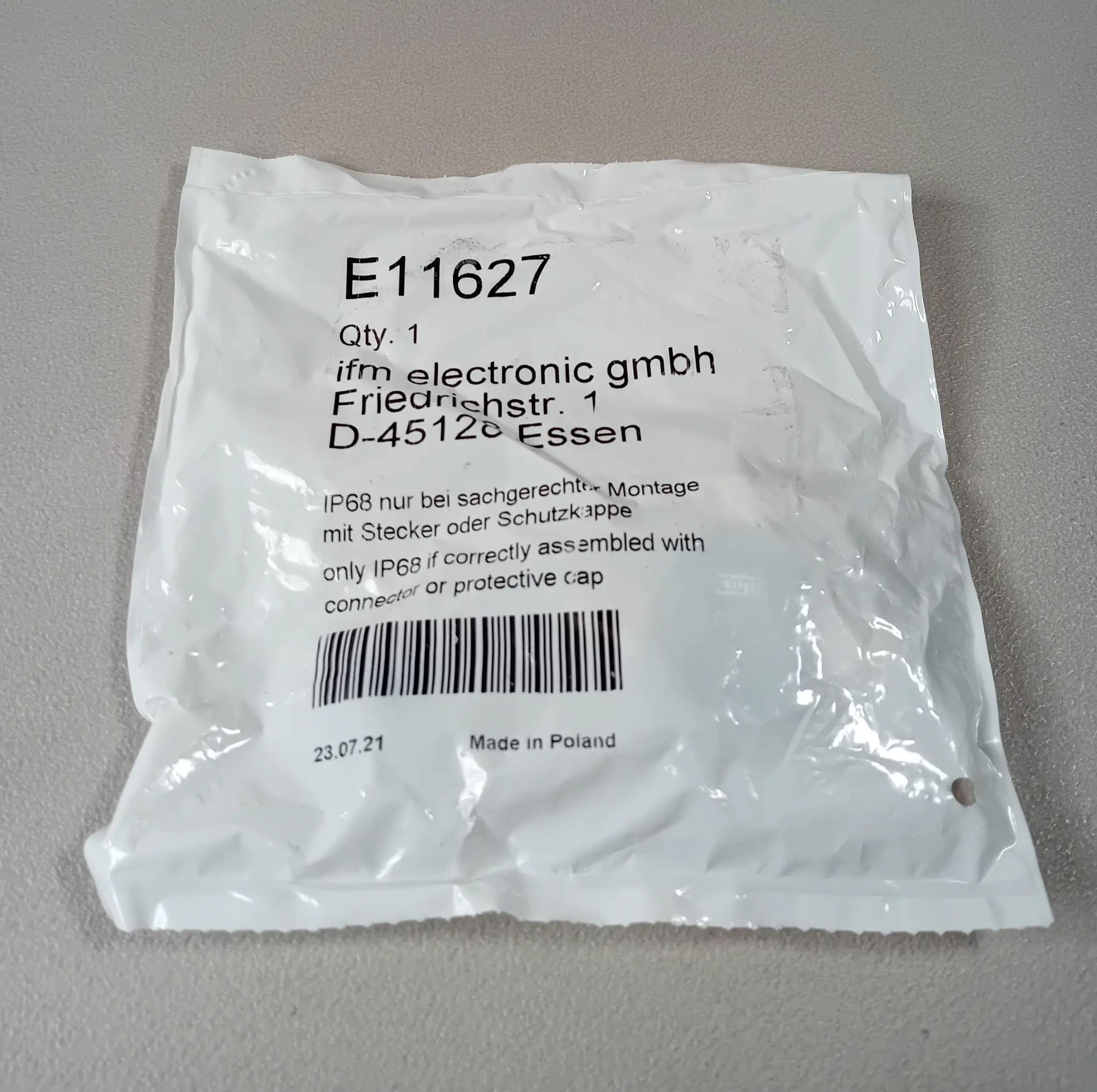 Produktfoto 1 von IFM E11627 NEU OVP