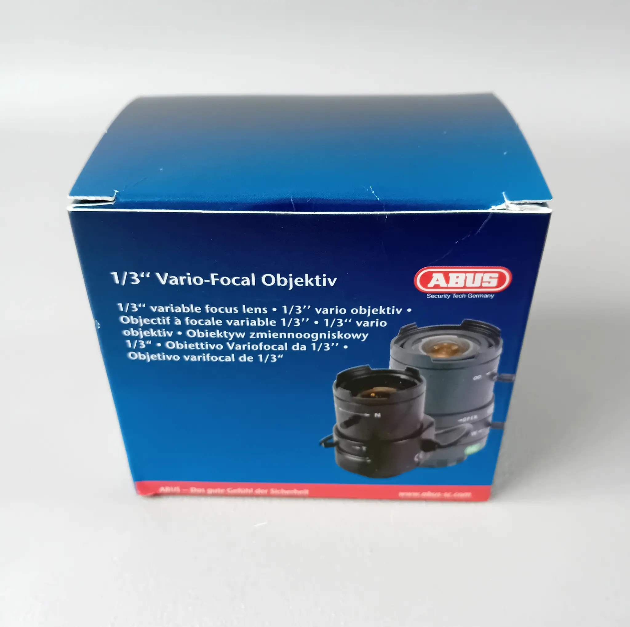 Produktfoto 1 von ABUS TV8555 1/3'' Vario-Focal Objektiv NEU OVP