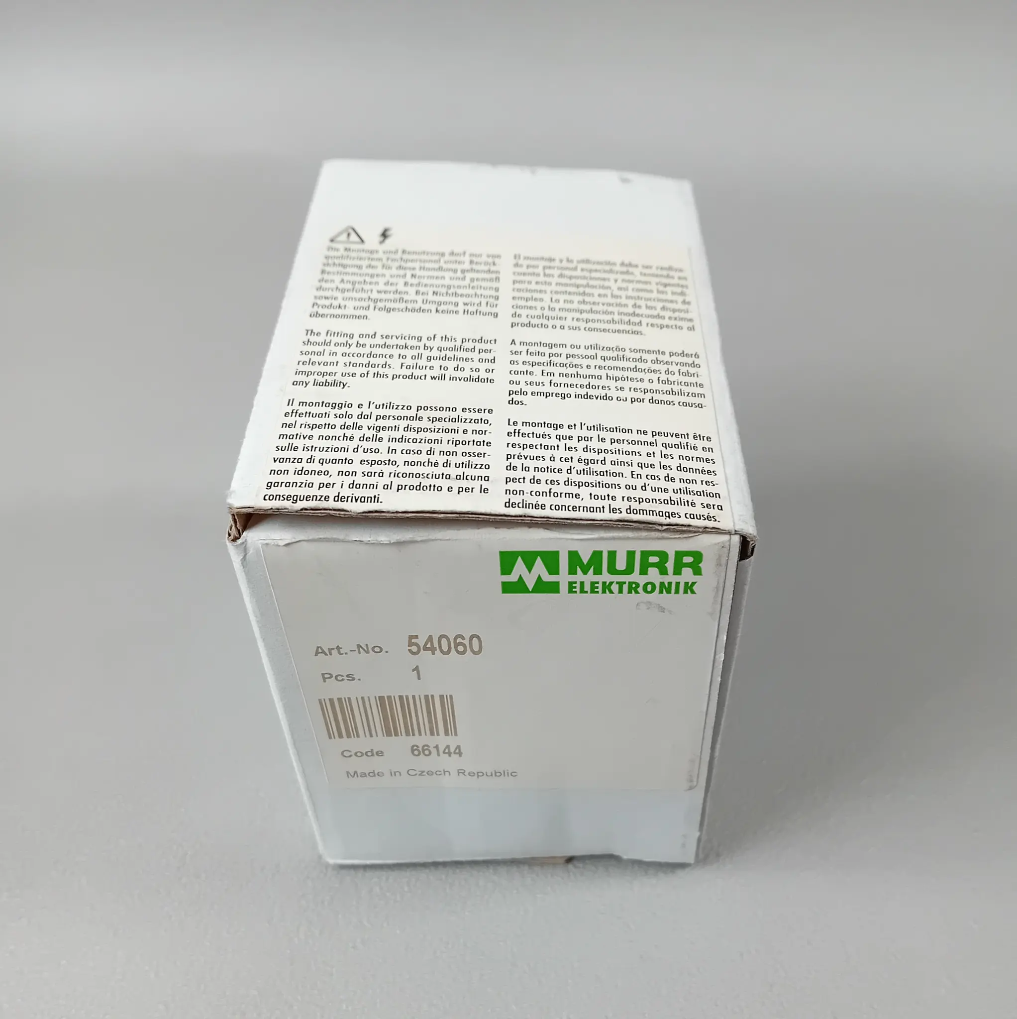 Produktfoto 1 von Murr 54060 NEU OVP Siegel offen