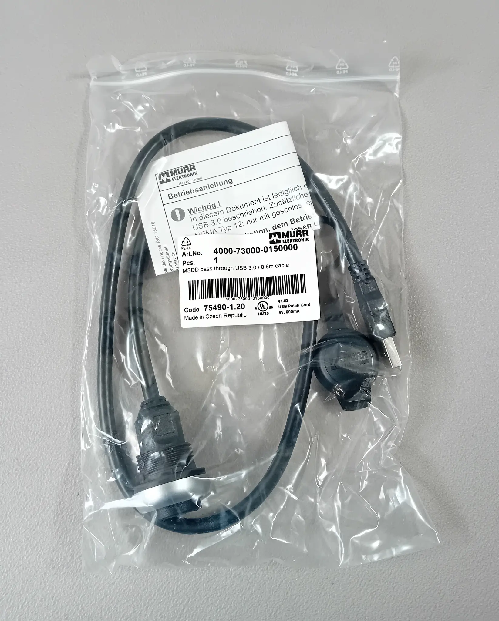 Produktfoto 1 von Murr 4000-73000-0150000 NEU OVP