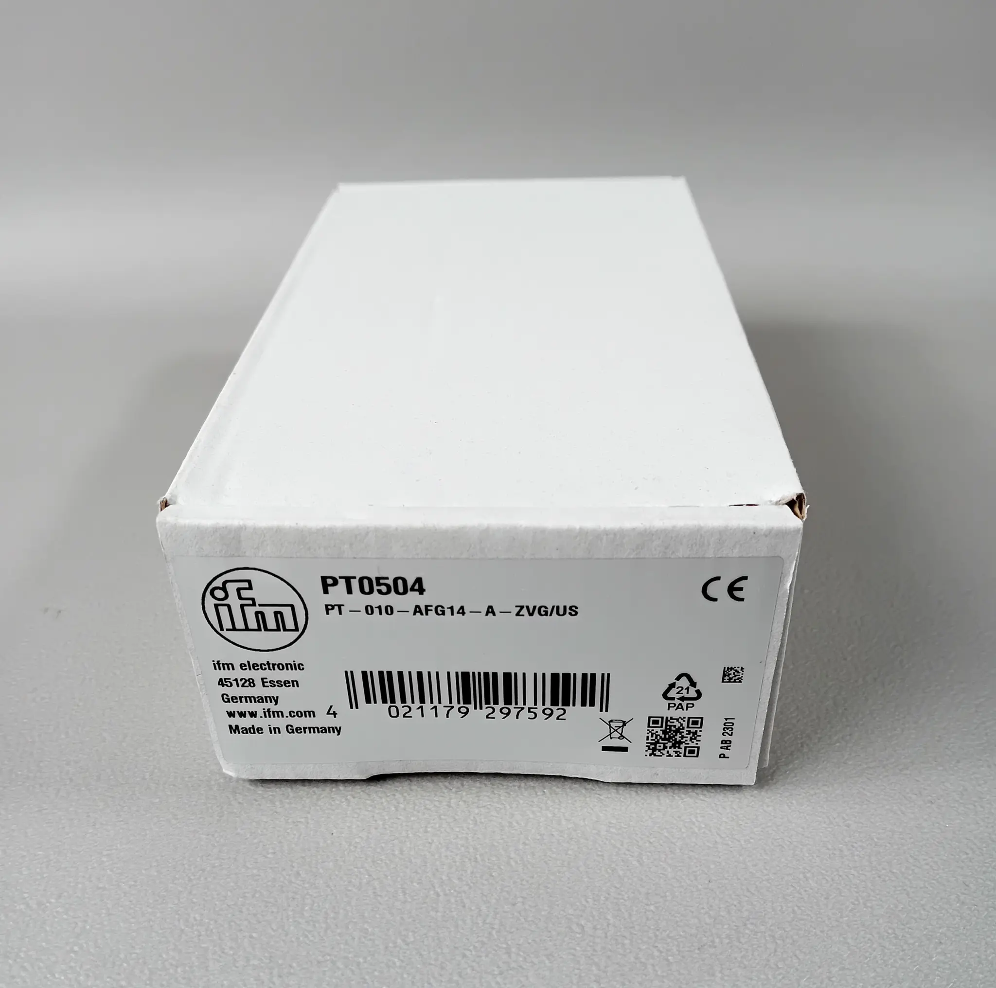 Produktfoto 1 von IFM PT0504 PT-010-AFG14-A-ZVG/US NEU OVP
