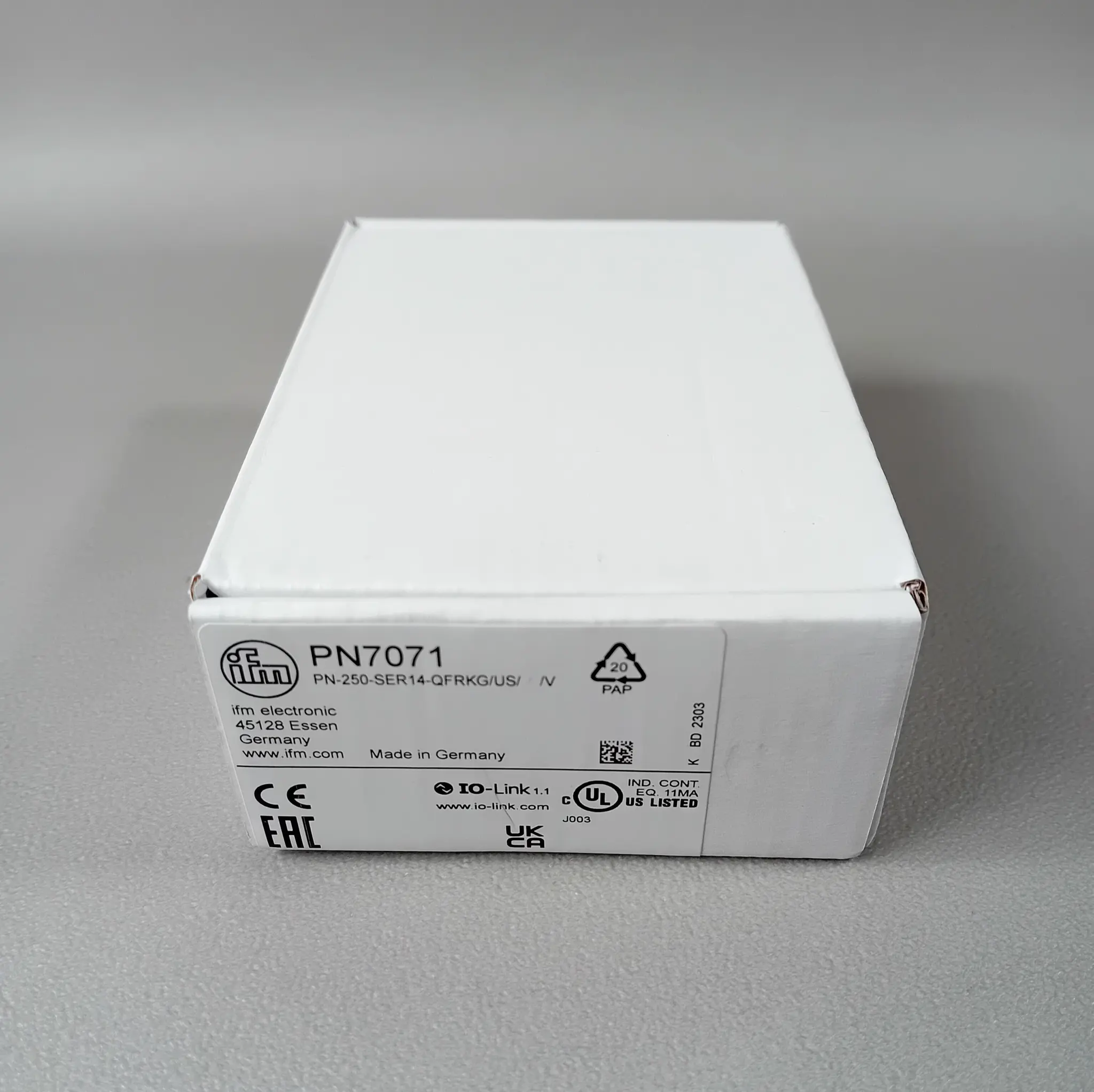 Produktfoto 1 von IFM PN7071 PN-250-SER14-QFRKG/US/ /V NEU OVP