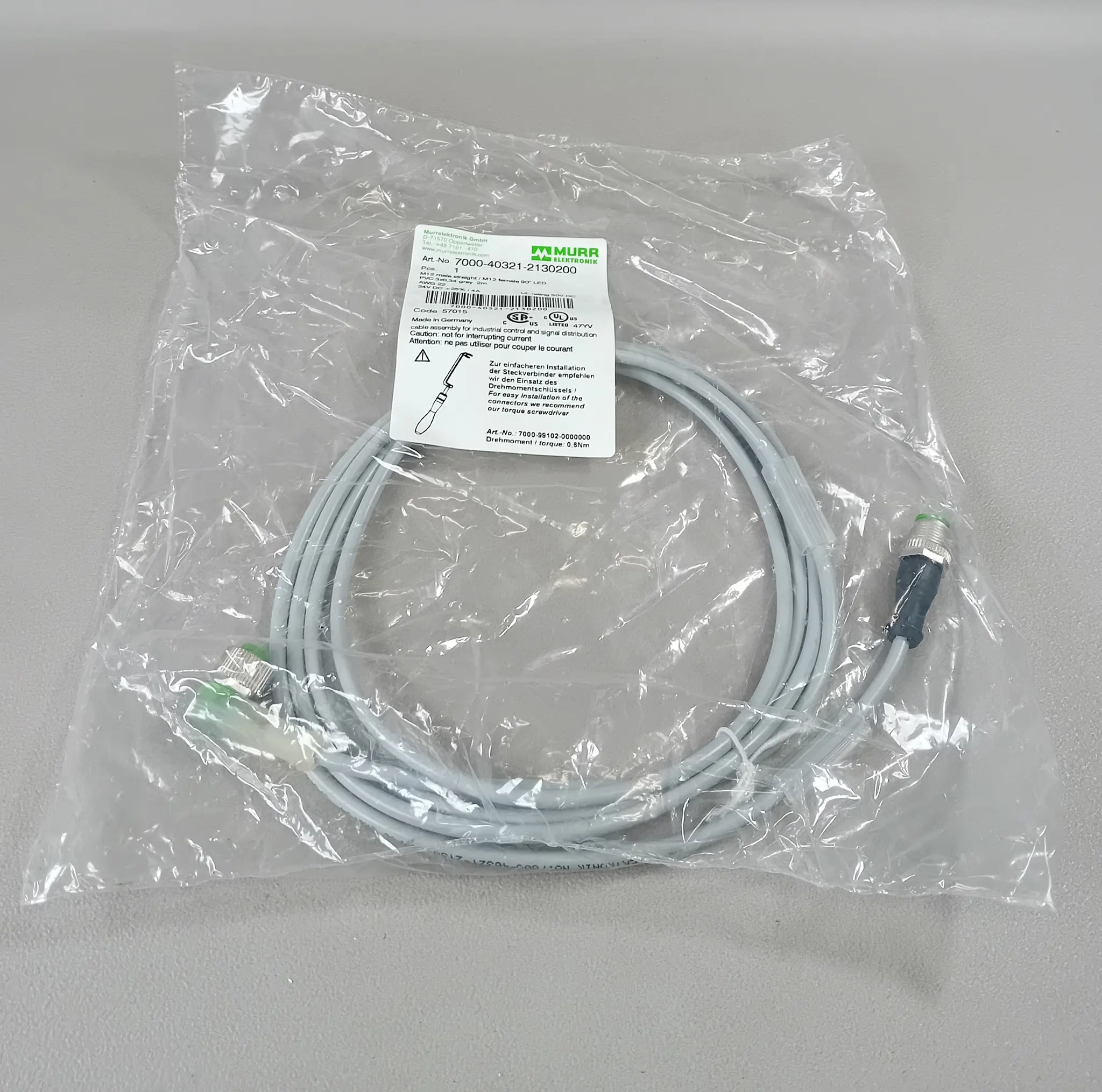 Produktfoto 1 von Murr 7000-40321-2130200 NEU OVP