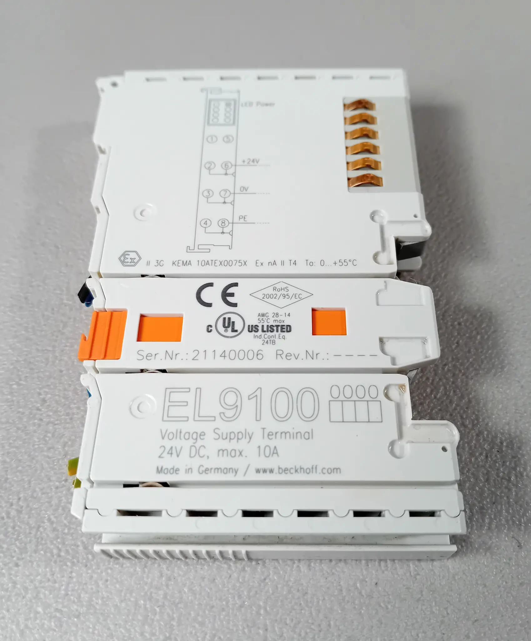 Produktfoto 1 von Beckhoff EL9100 / EL 9100