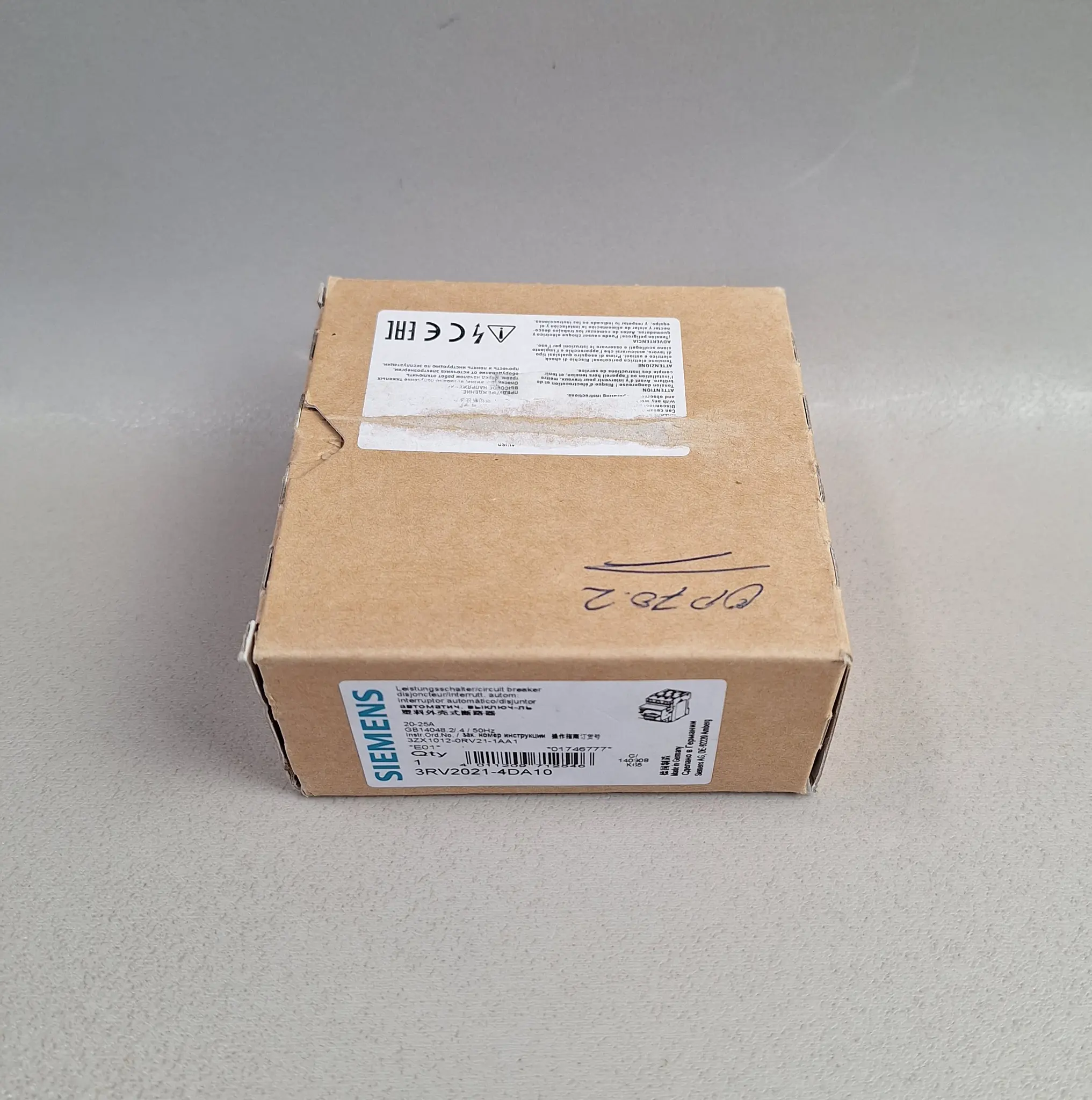 Produktfoto 1 von Siemens 3RV2021-4DA10 NEU OVP