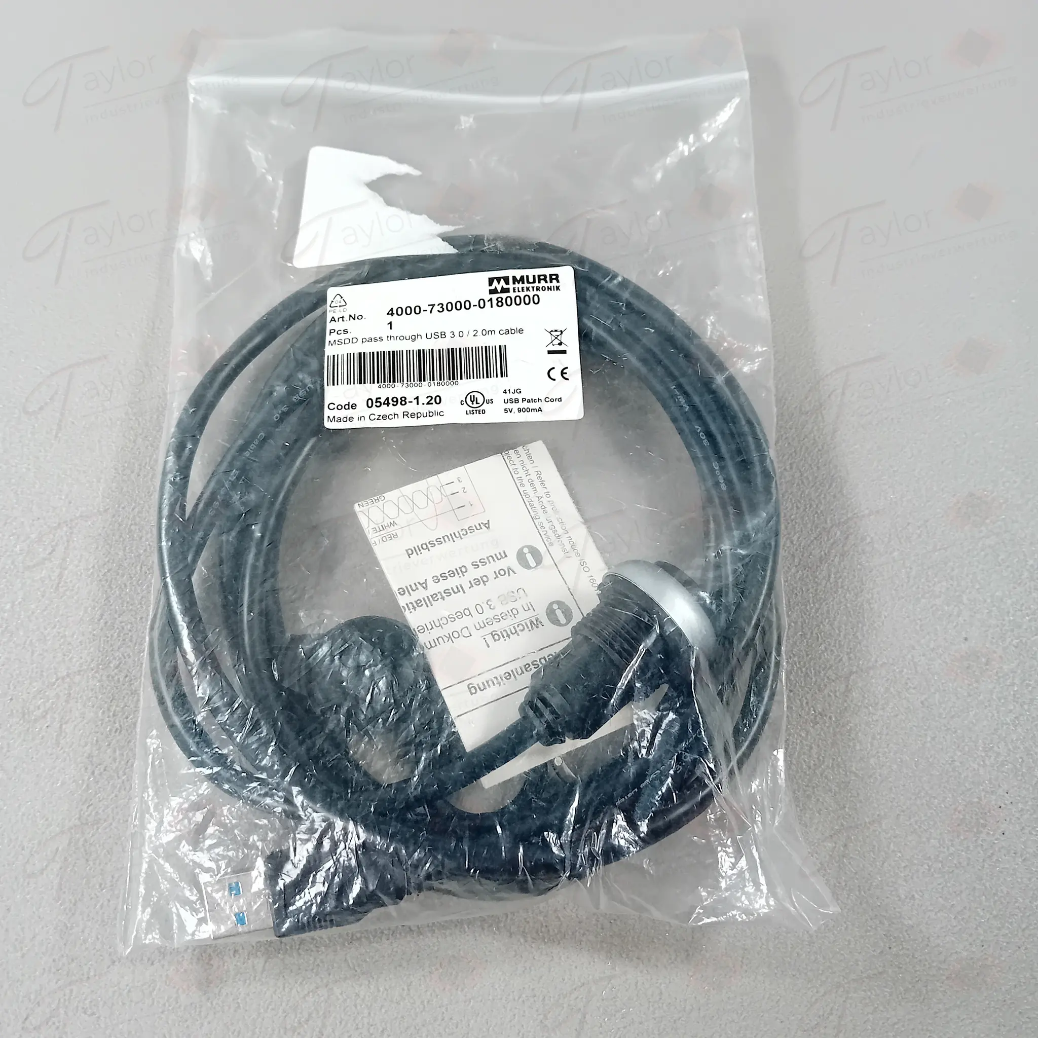 Produktfoto 1 von Murr 4000-73000-0180000 NEU OVP