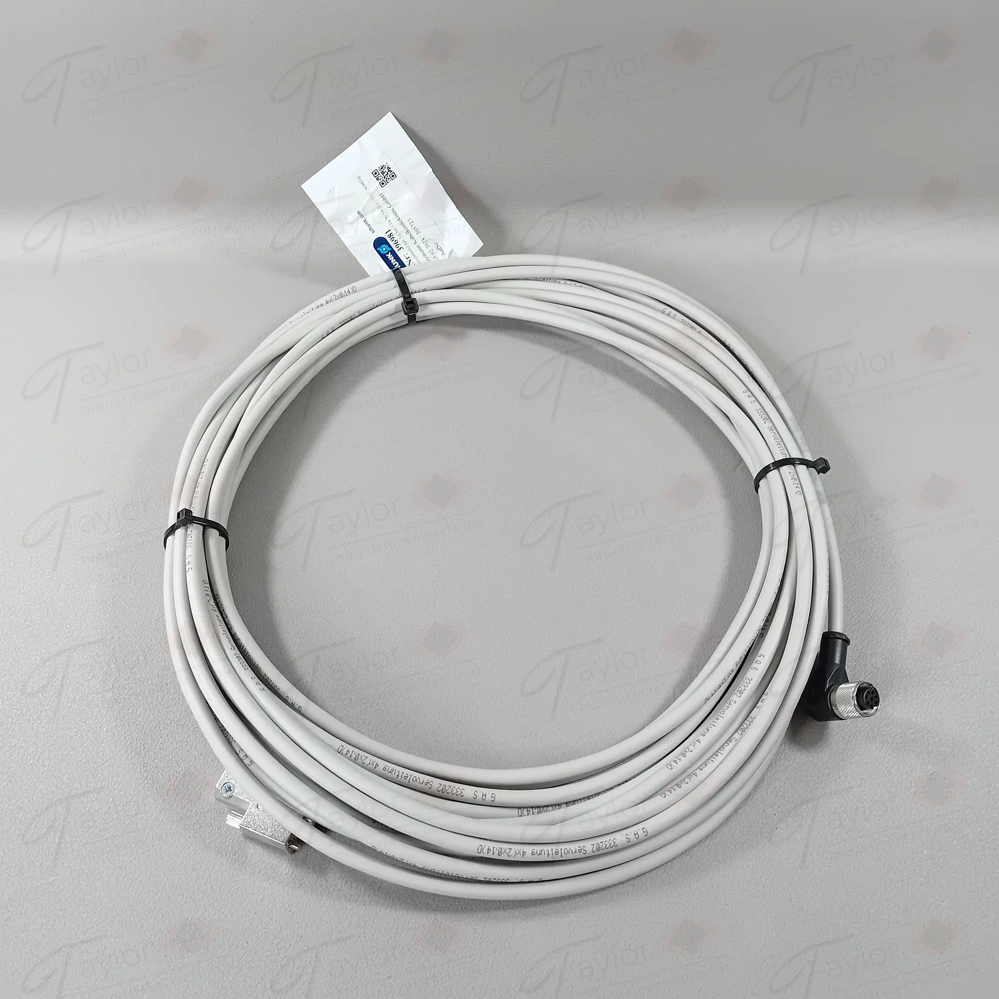 Produktfoto 1 von Schunk 396981 Meßsystemkabel TTK70 SKM ENS/EC winklig NEU ohne OVP