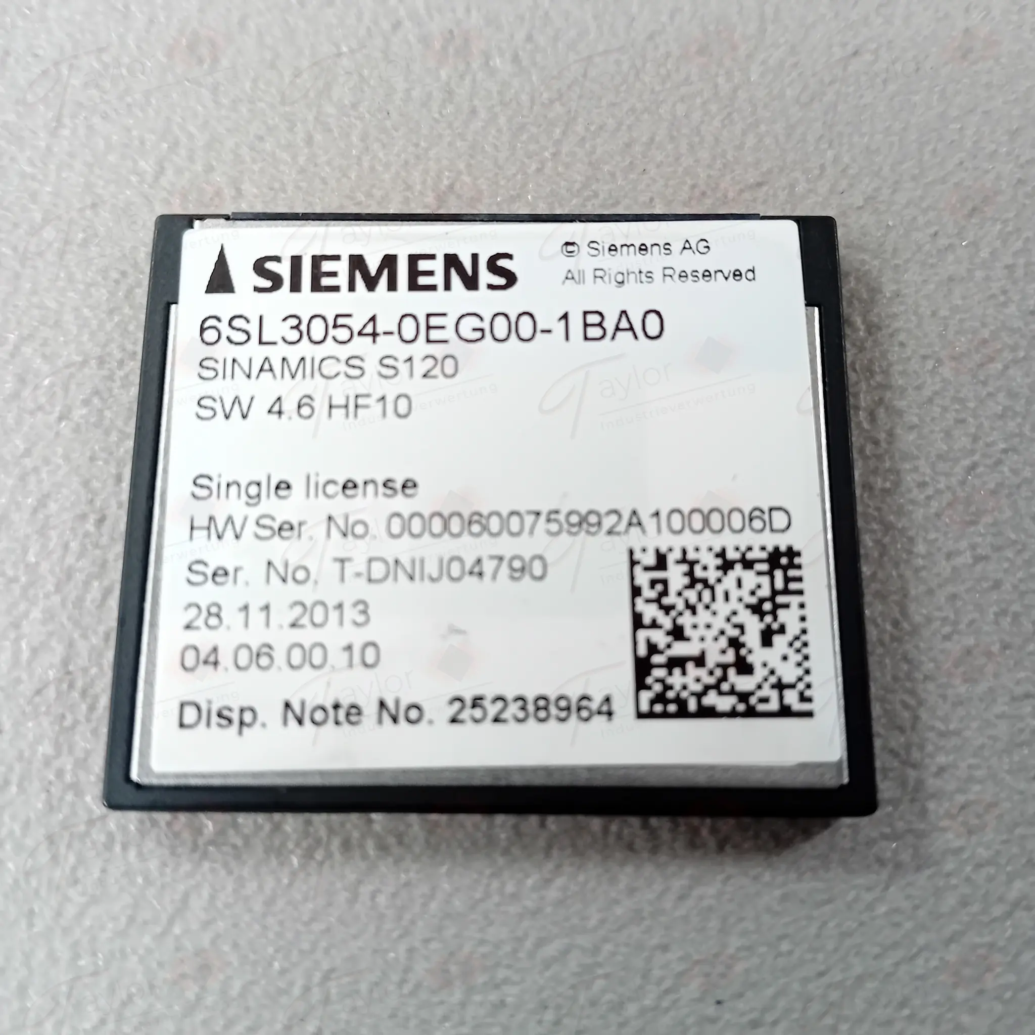 Produktfoto 1 von Siemens 6SL3054-0EG00-1BA0 / 6SL3 054-0EG00-1BA0