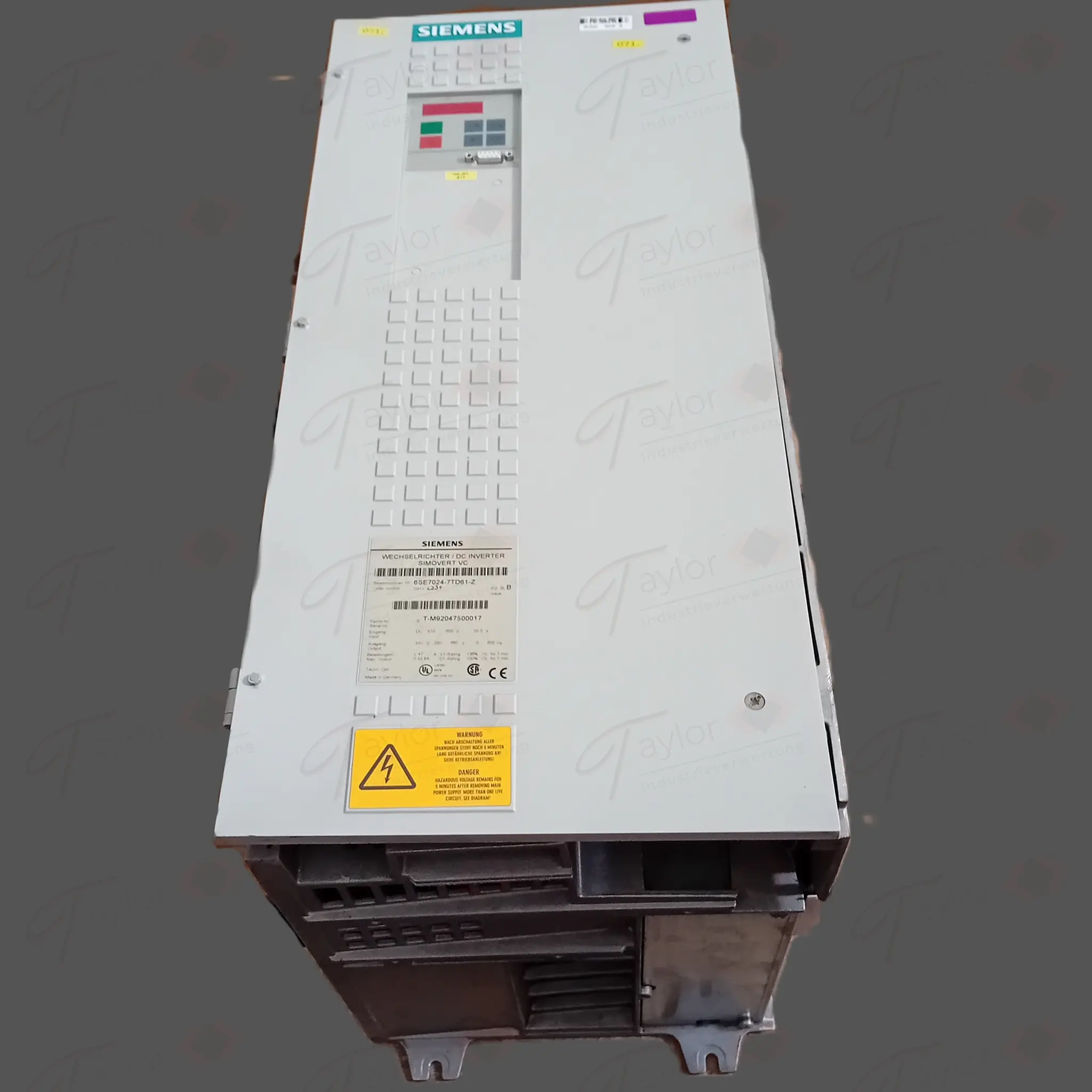 Produktfoto 1 von Siemens 6SE7024-7TD61-Z / 6SE7 024-7TD61-Z Deckel schließt nicht