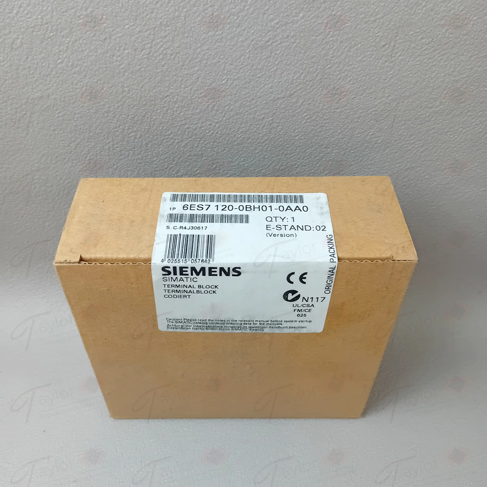 Produktfoto 1 von Siemens 6ES7 120-0BH01-0AA0 / 6ES7120-0BH01-0AA0 NEU OVP versiegelt