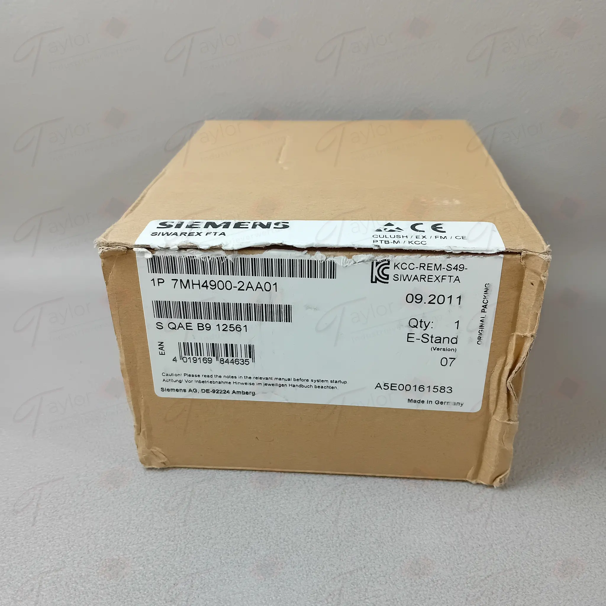 Produktfoto 1 von Siemens 7MH4900-2AA01 / 7MH4 900-2AA01 NEU in OVP Siegel offen