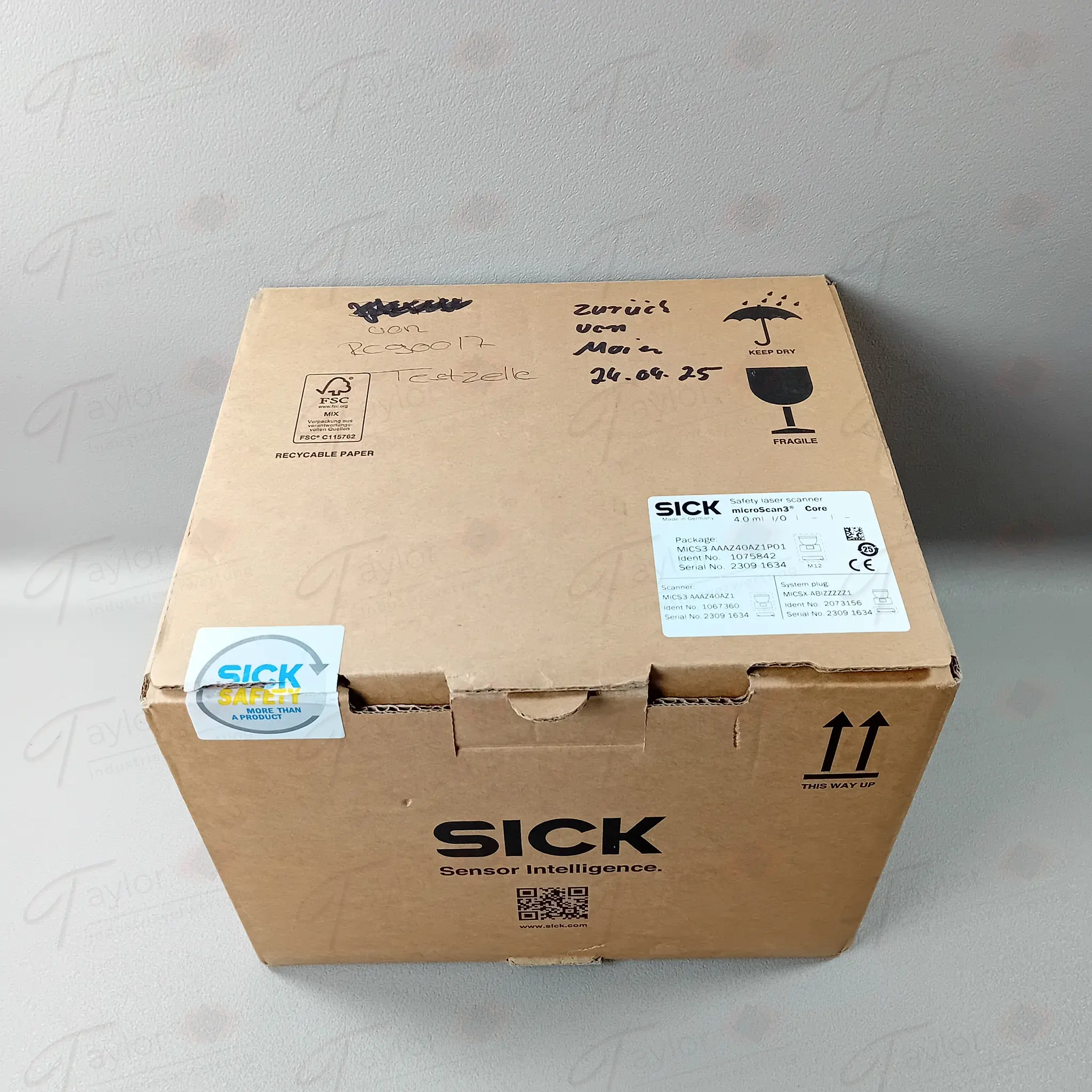 Produktfoto 1 von Sick microScan3 MICS3-AAAZ40AZ1 NEU in OVP Siegel offen