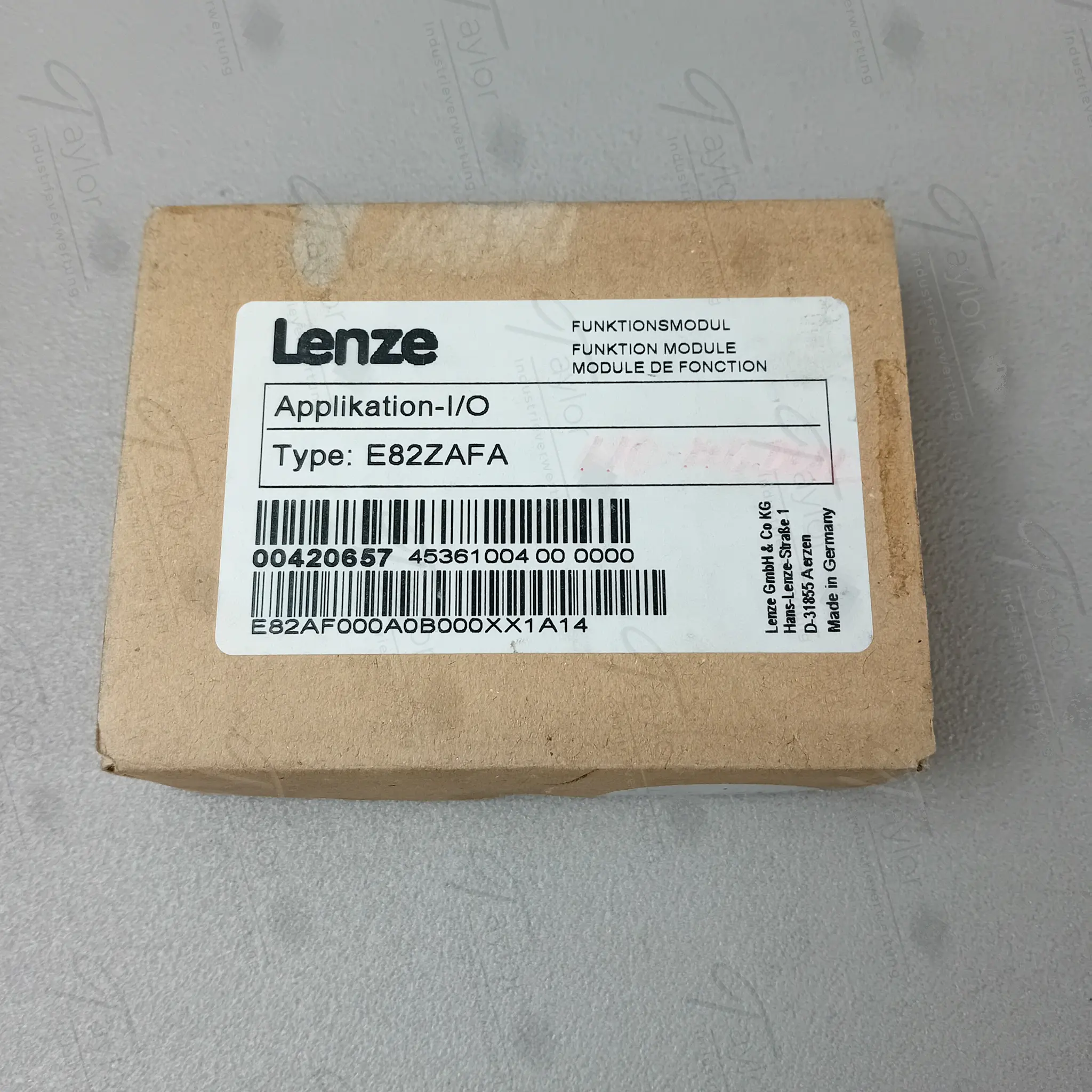Produktfoto 1 von Lenze E82ZAFA NEU OVP
