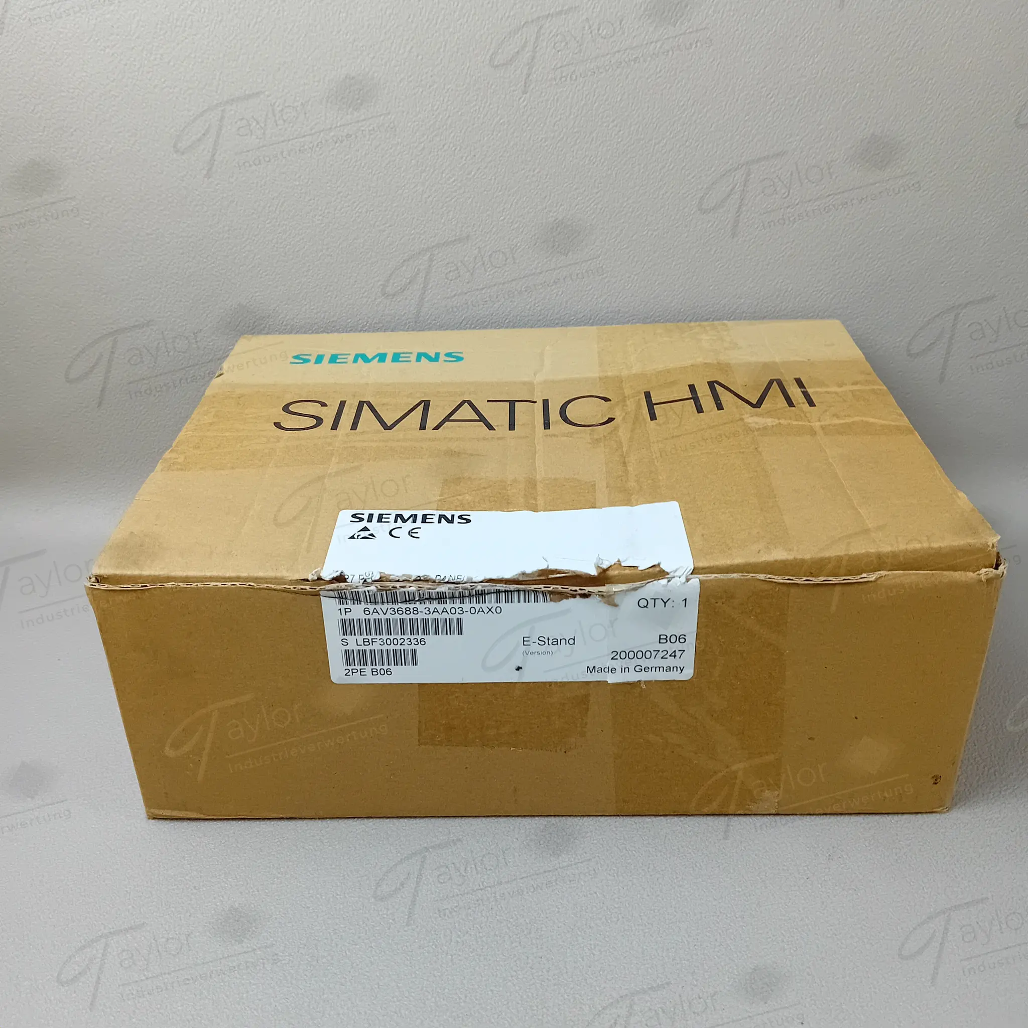 Produktfoto 1 von Siemens 6AV3688-3AA03-0AX0 Siegel offen