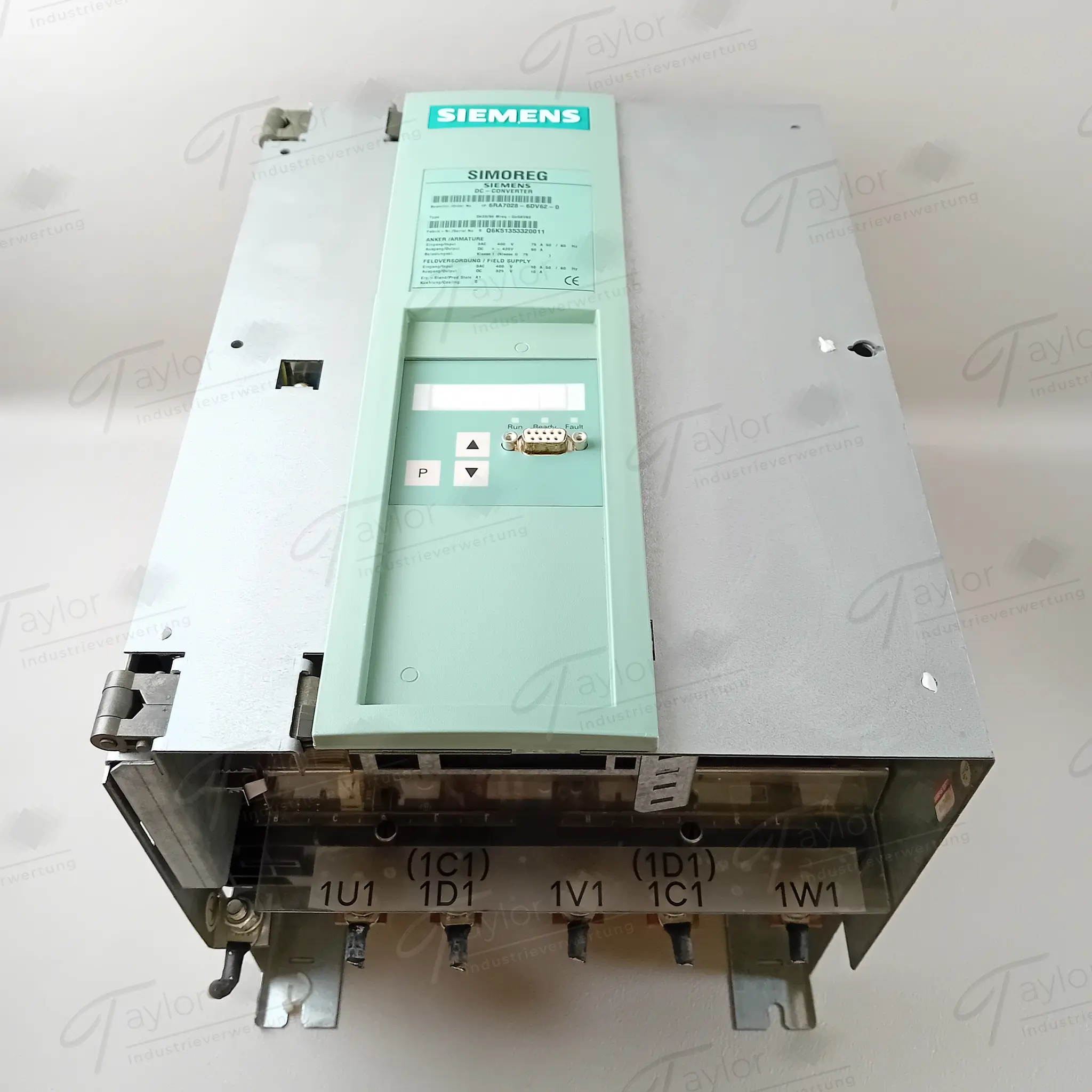 Produktfoto 1 von Siemens 6RA7028-6DV62-0 ohne Plastik Cover