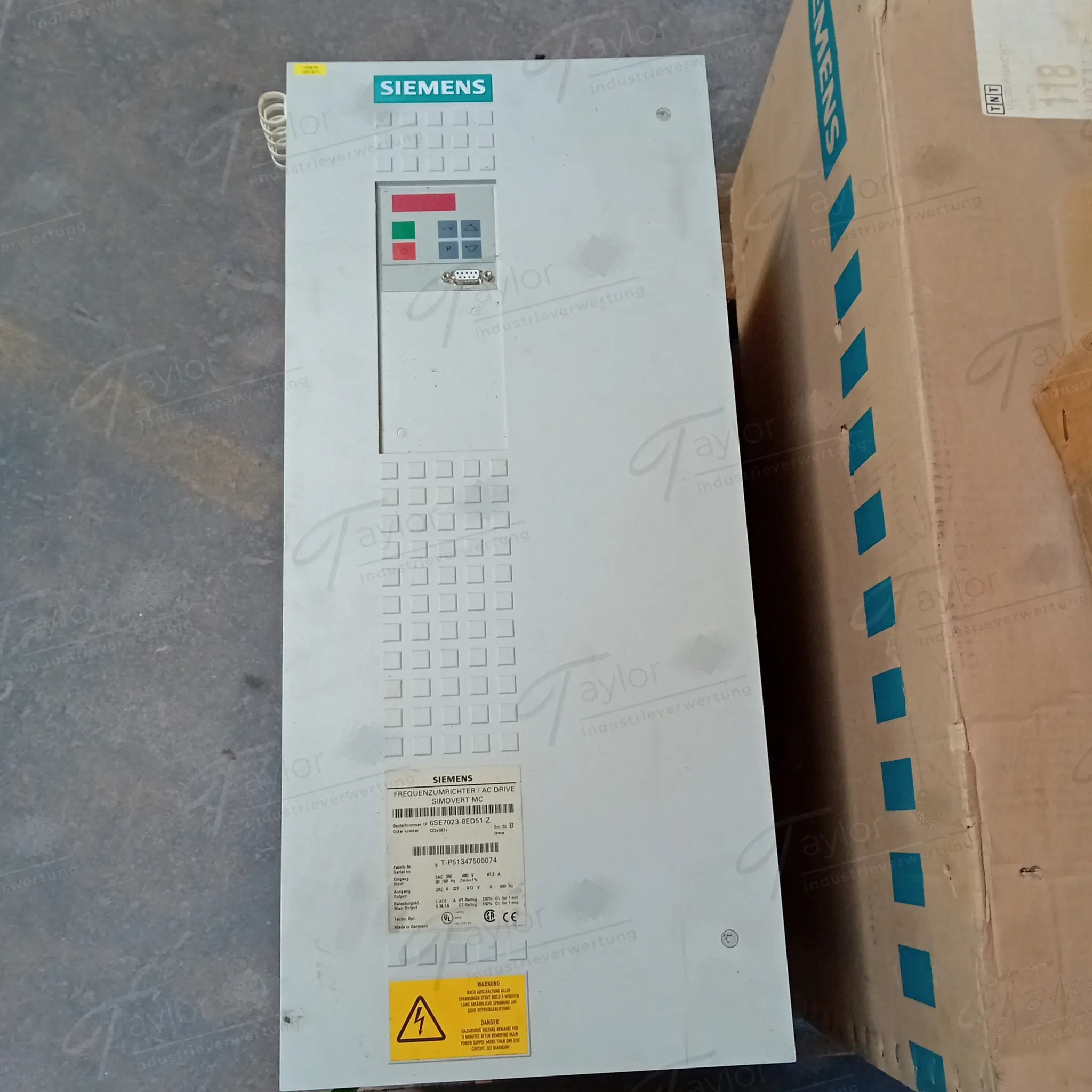 Produktfoto 1 von Siemens 6SE7023-8ED51-Z