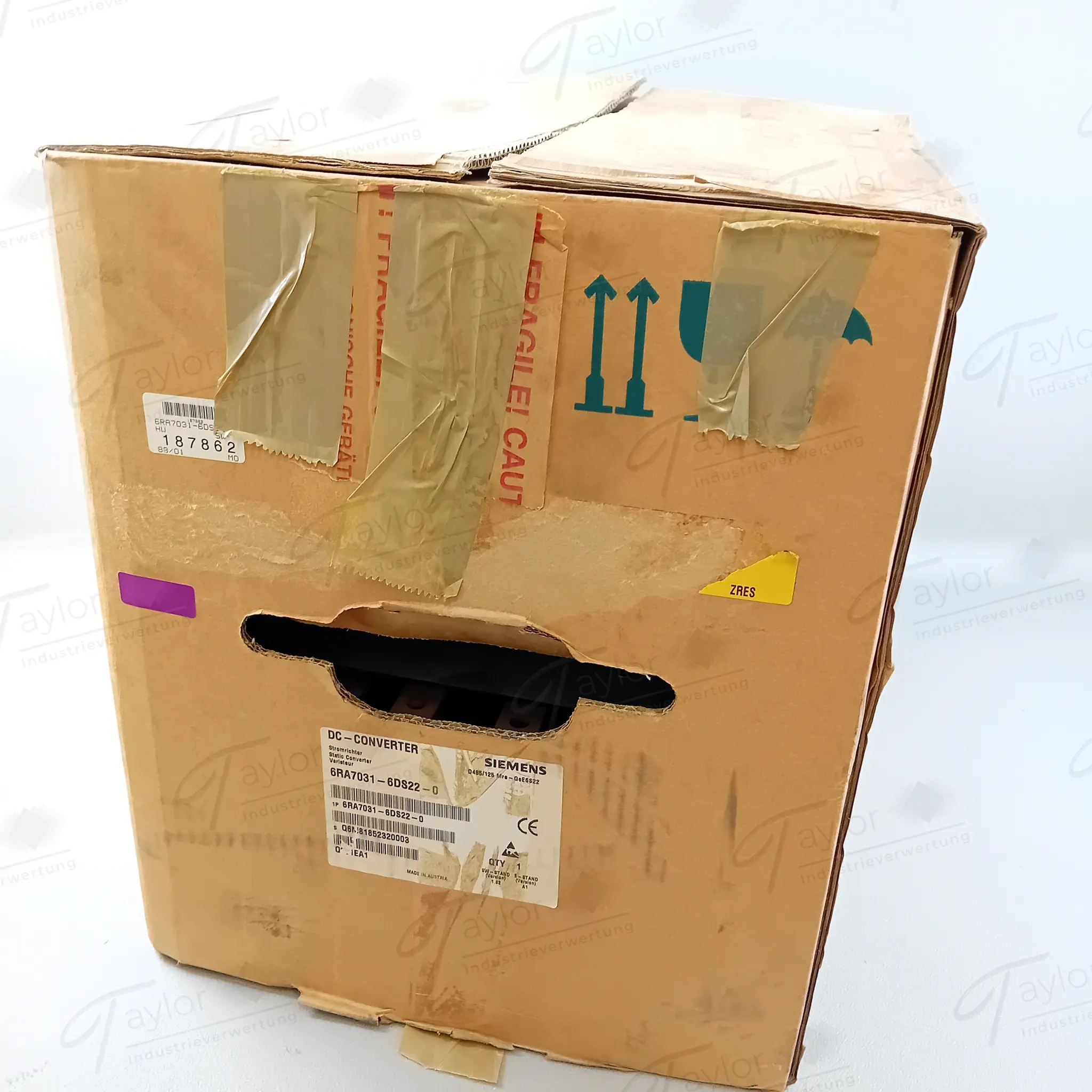 Produktfoto 1 von Siemens 6RA7031-6DS22-0 NEU OVP