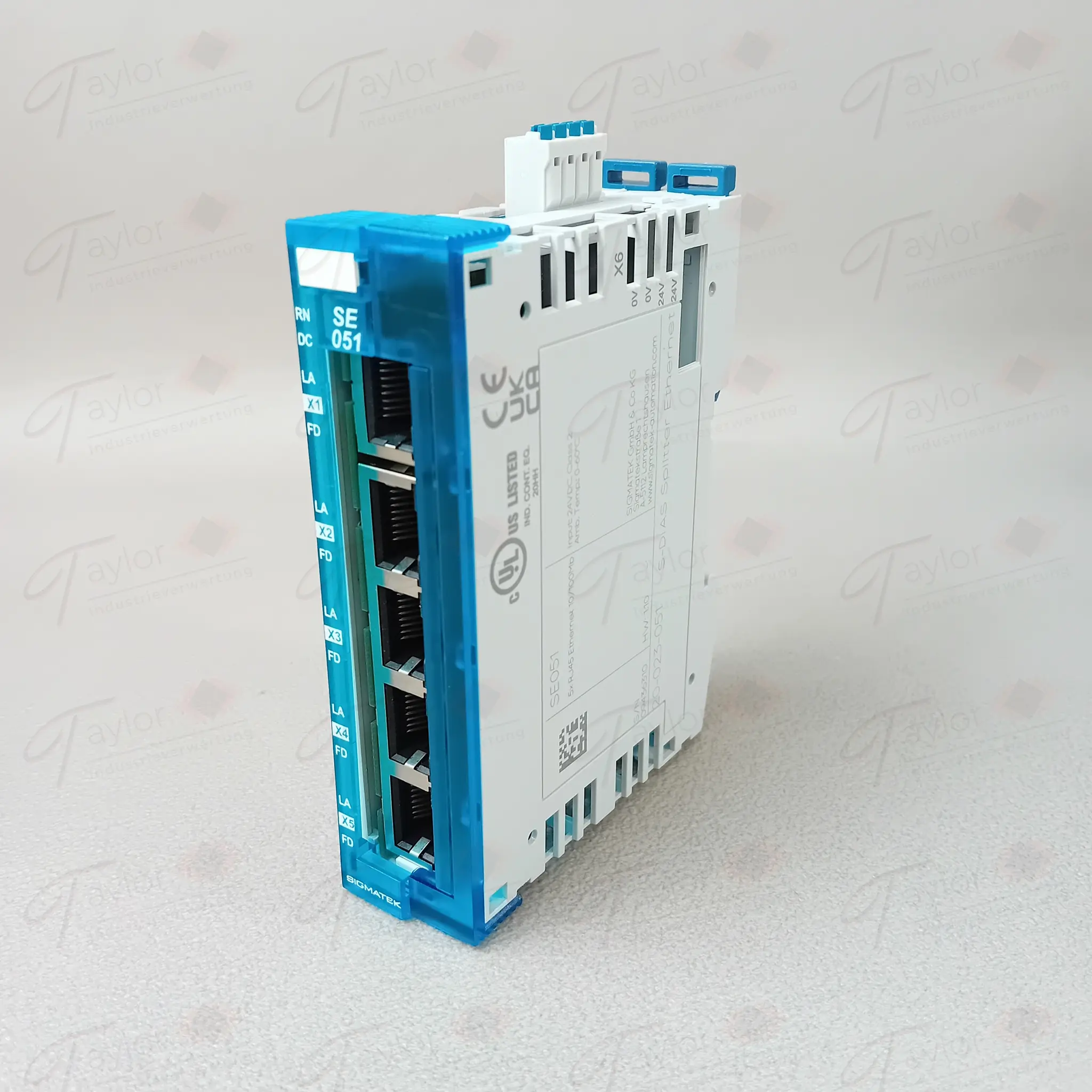 Produktfoto 1 von Sigmatek 20-023-051 S-DIAS Splitter Ethernet