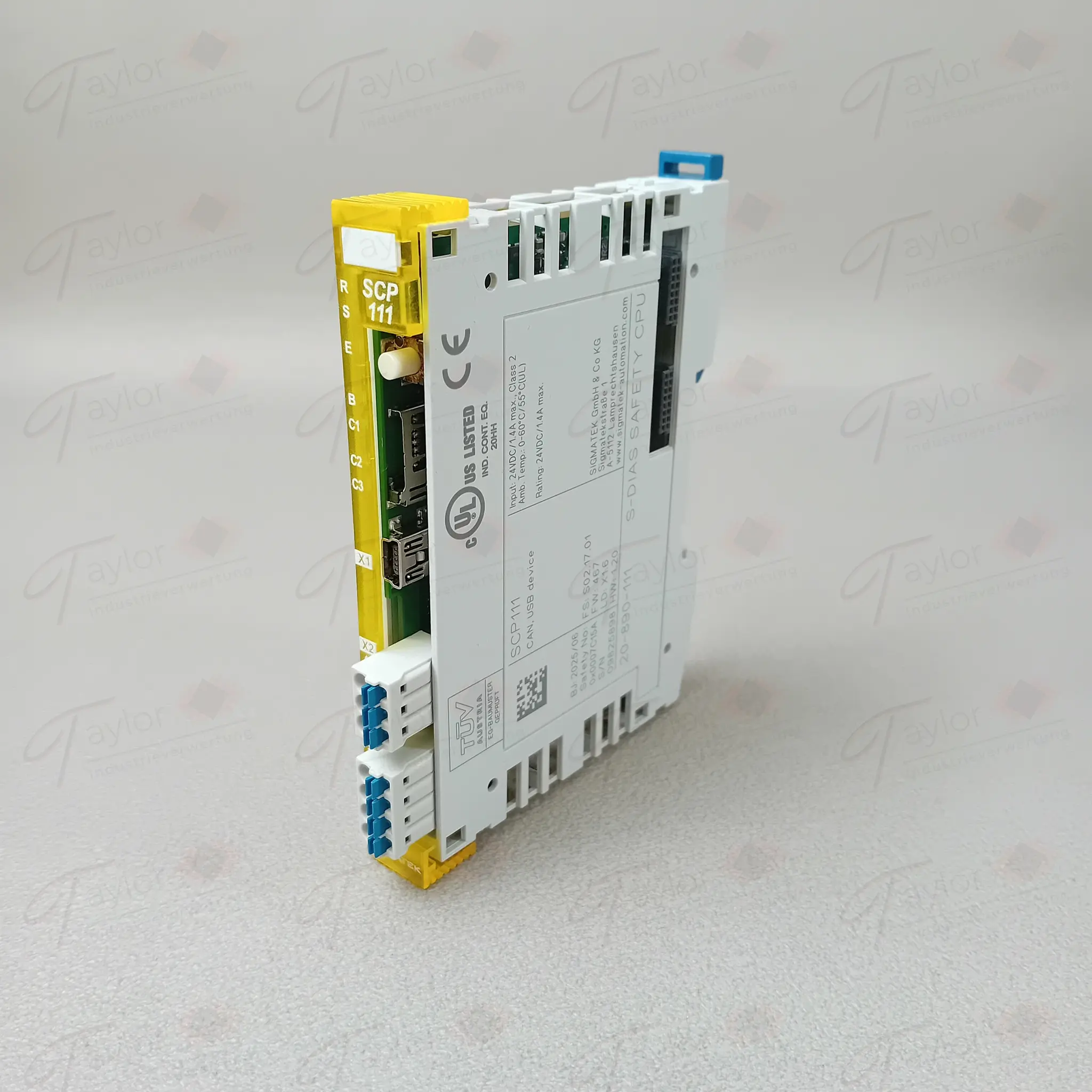 Produktfoto 1 von Sigmatek 20-890-111 S-DIAS SAFETY CPU