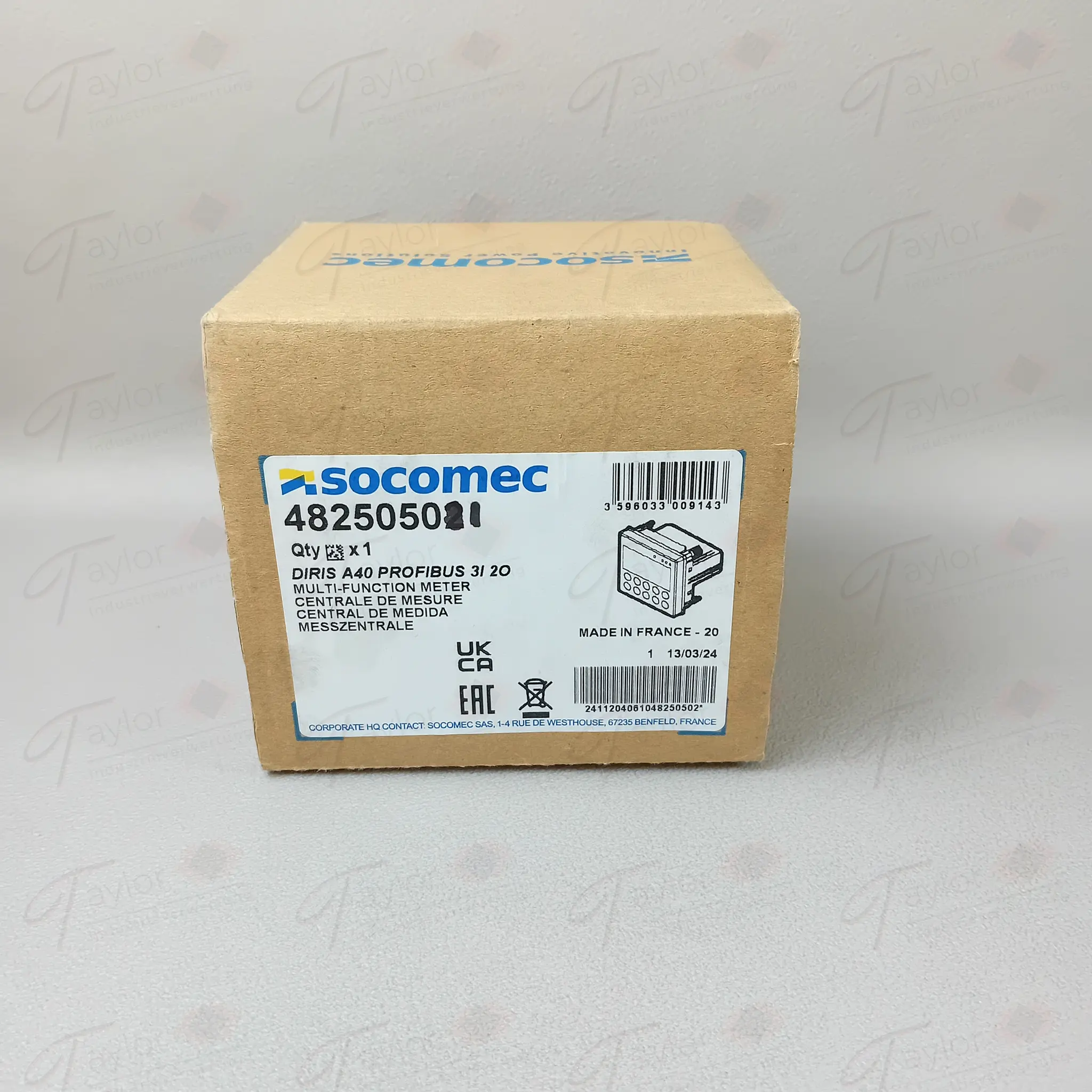 Socomec Diris A-40 48250501 NEU OVP