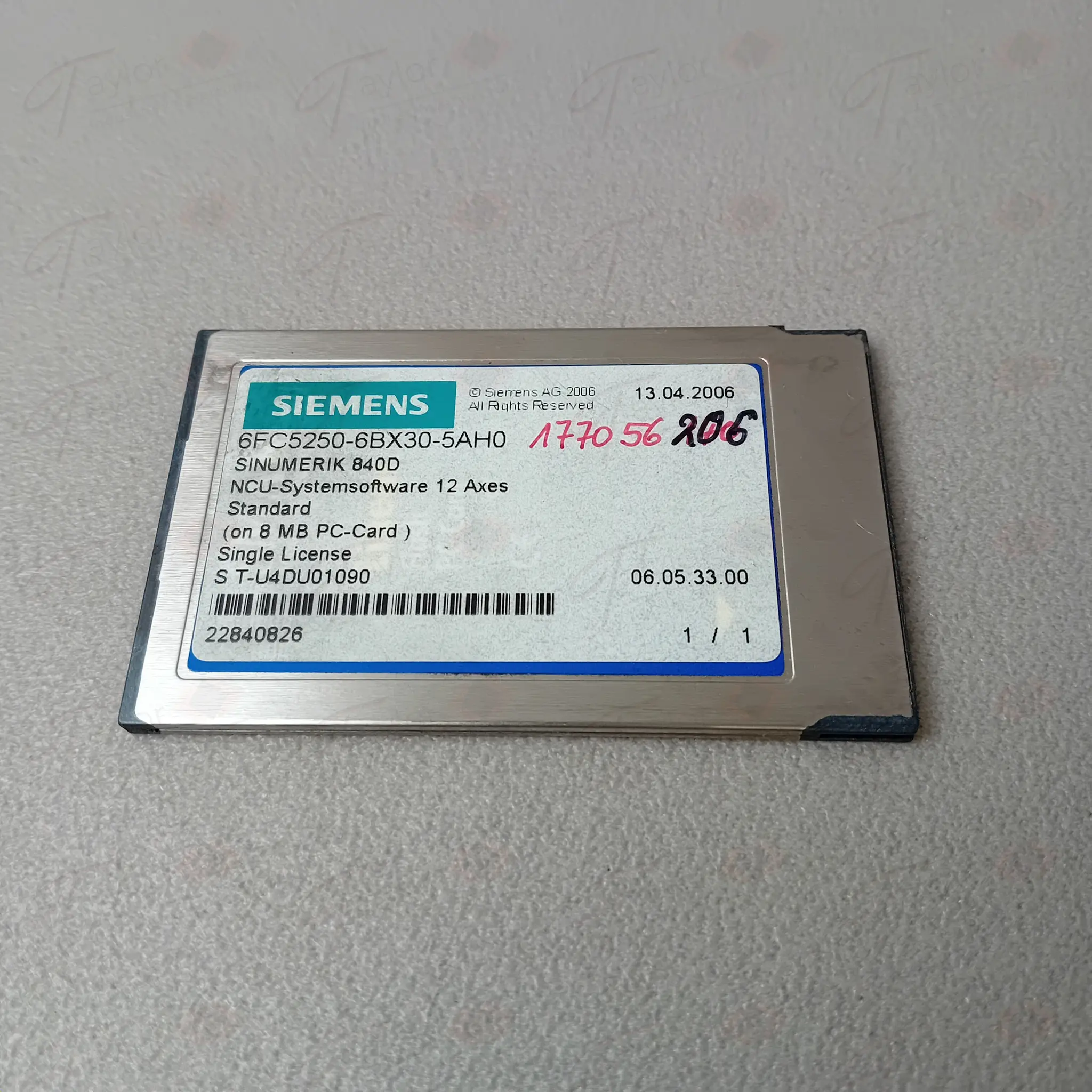 Produktfoto 1 von Siemens 6FC5250-6BX30-5AH0 / 6FC5 250-6BX30-5AH0